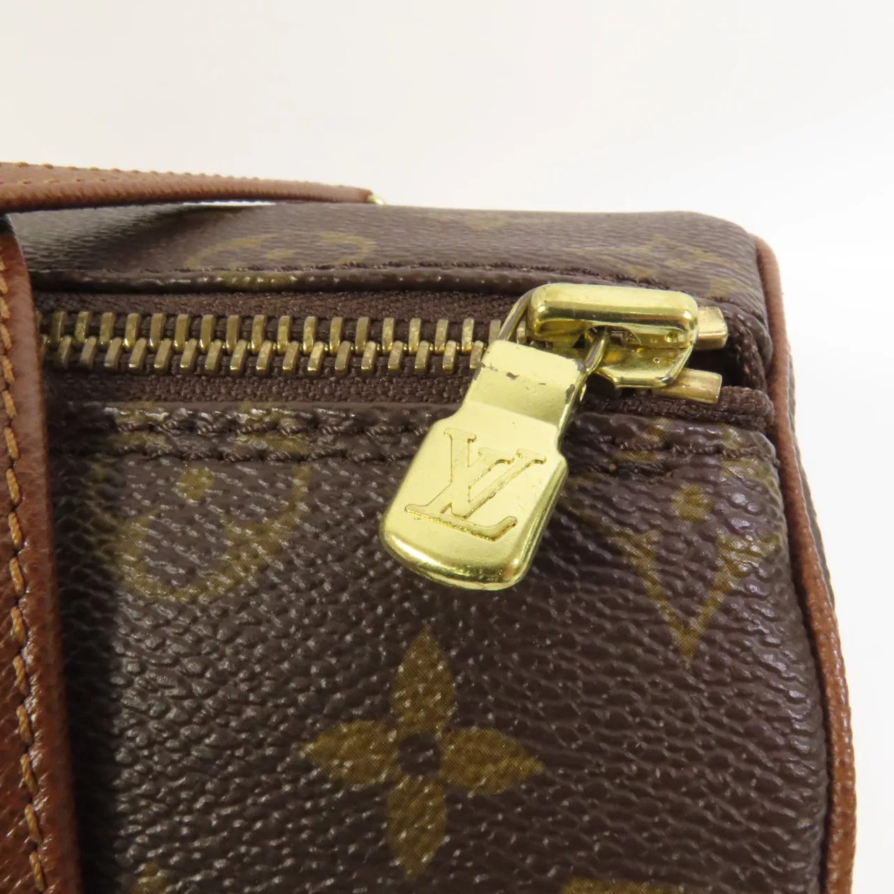 LOUIS VUITTON Papillon M51366 Handbag Coated Canvas 棕色 Coated Canvas Rank B - Thumbnail 6