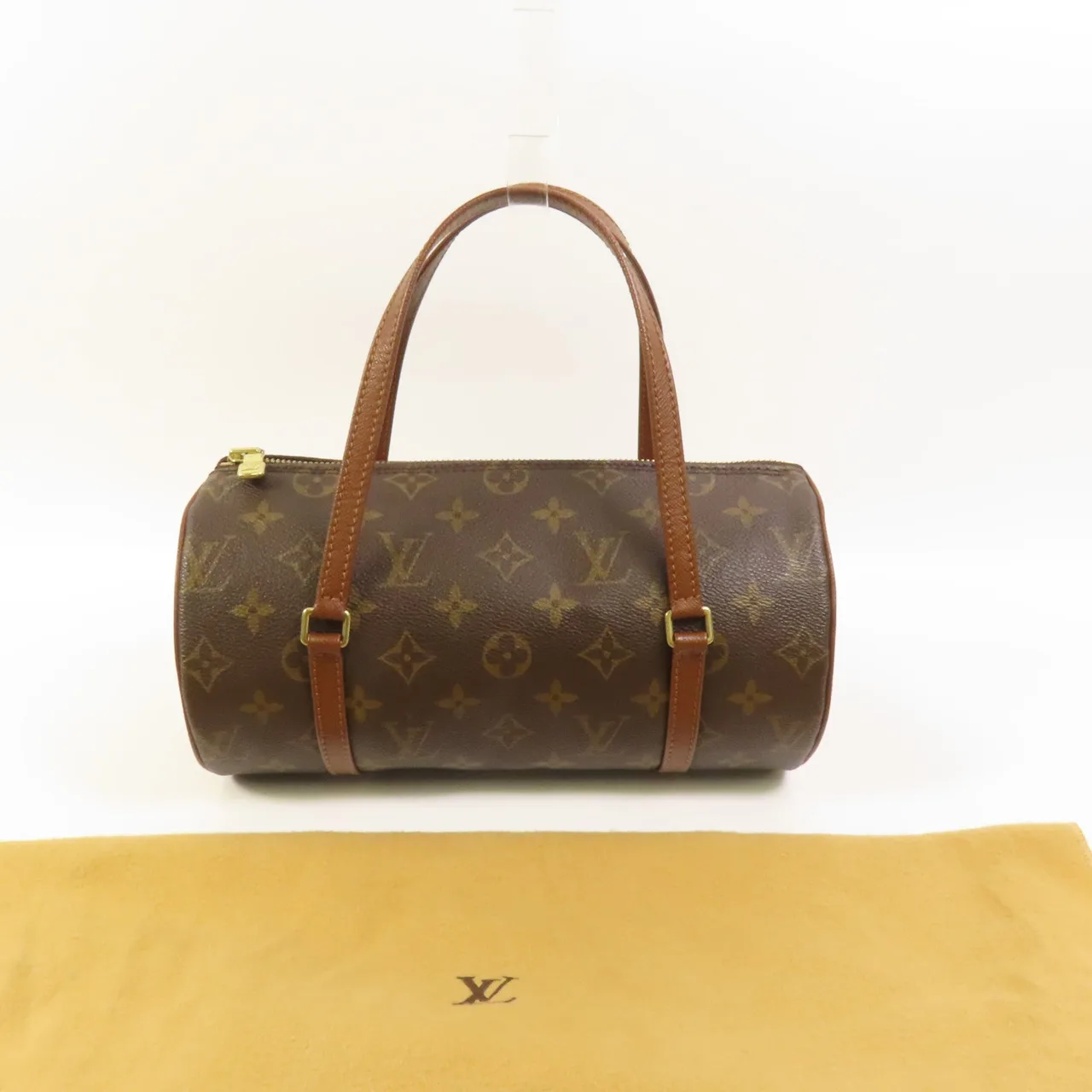 LOUIS VUITTON Papillon M51366 Handbag Coated Canvas 棕色 Coated Canvas Rank B - Thumbnail 10