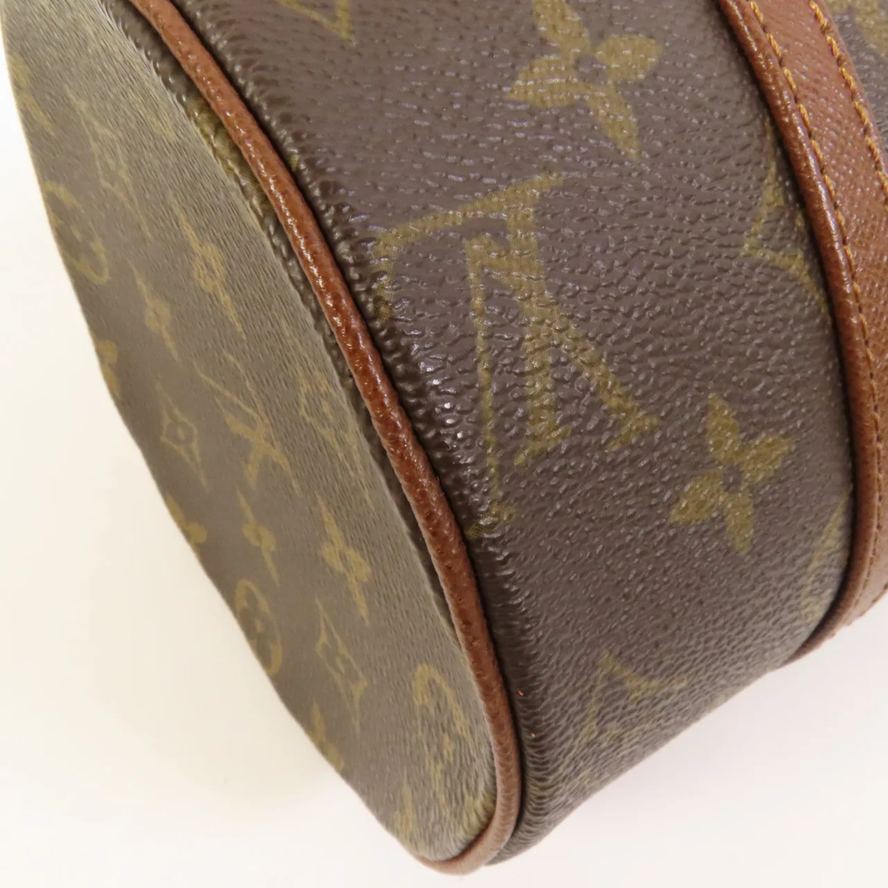 LOUIS VUITTON Papillon M51366 Handbag Coated Canvas 棕色 Coated Canvas Rank B - Thumbnail 12