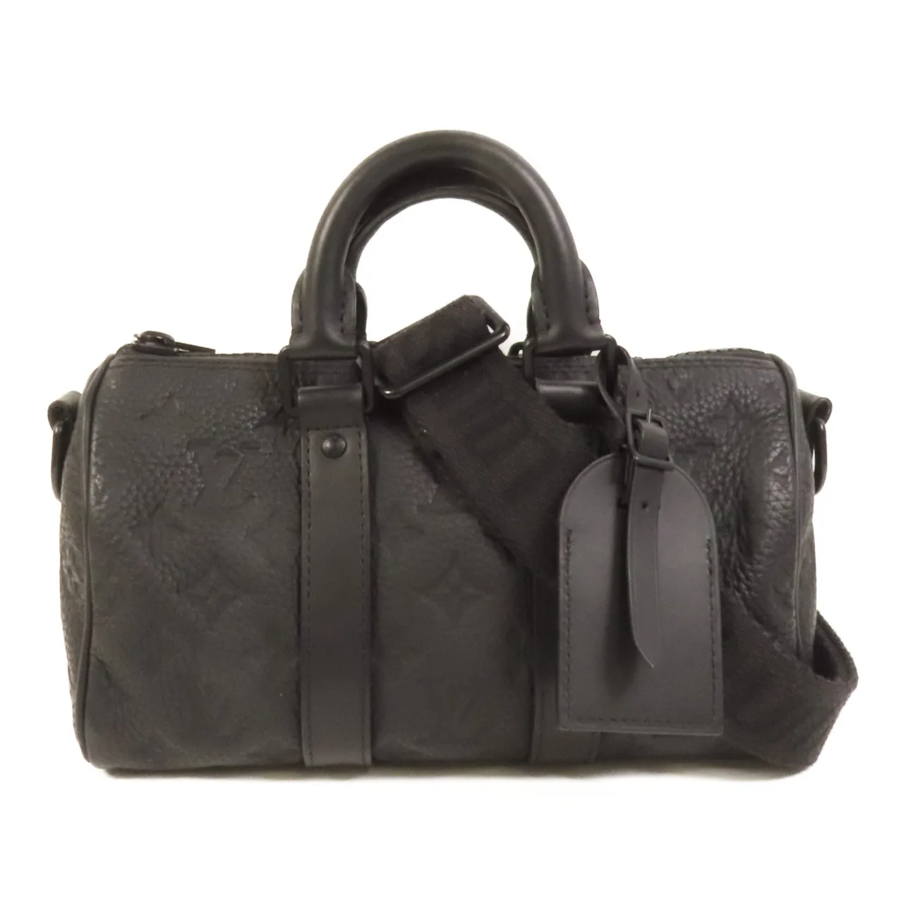 LOUIS VUITTON Keepall M20900 兩用包 牛皮 黑色 / Black