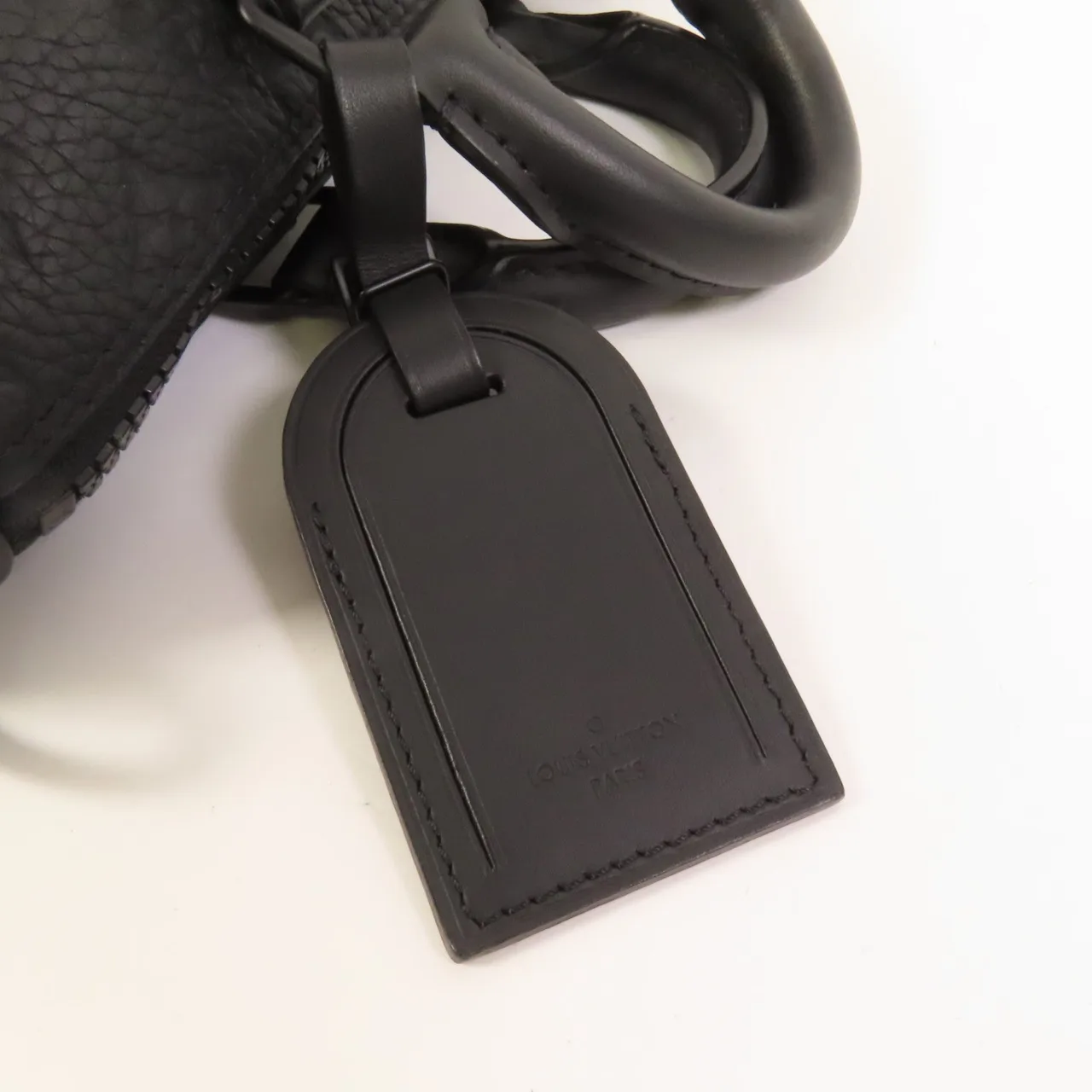 LOUIS VUITTON Keepall M20900 2-Way Bag Calfskin 黑色 / Black Calfskin Rank B - Thumbnail 8