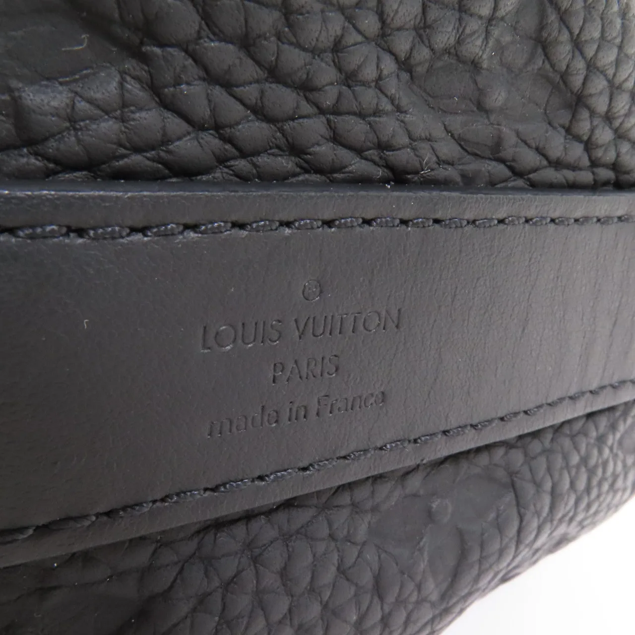 LOUIS VUITTON Keepall M20900 2-Way Bag Calfskin 黑色 / Black Calfskin Rank B - Thumbnail 9