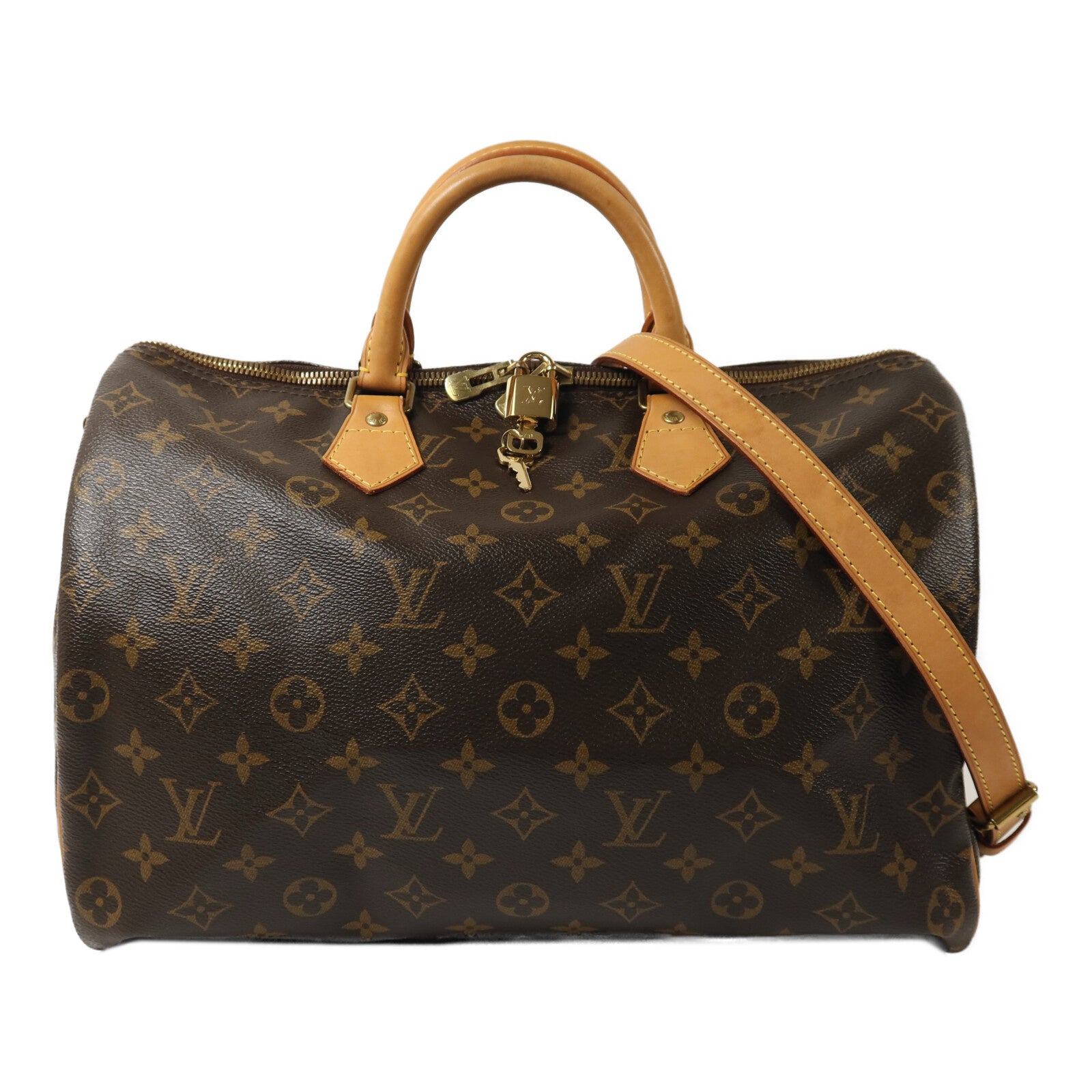 LOUIS VUITTON Speedy Bandouliere M46981 兩用包 塗層帆布