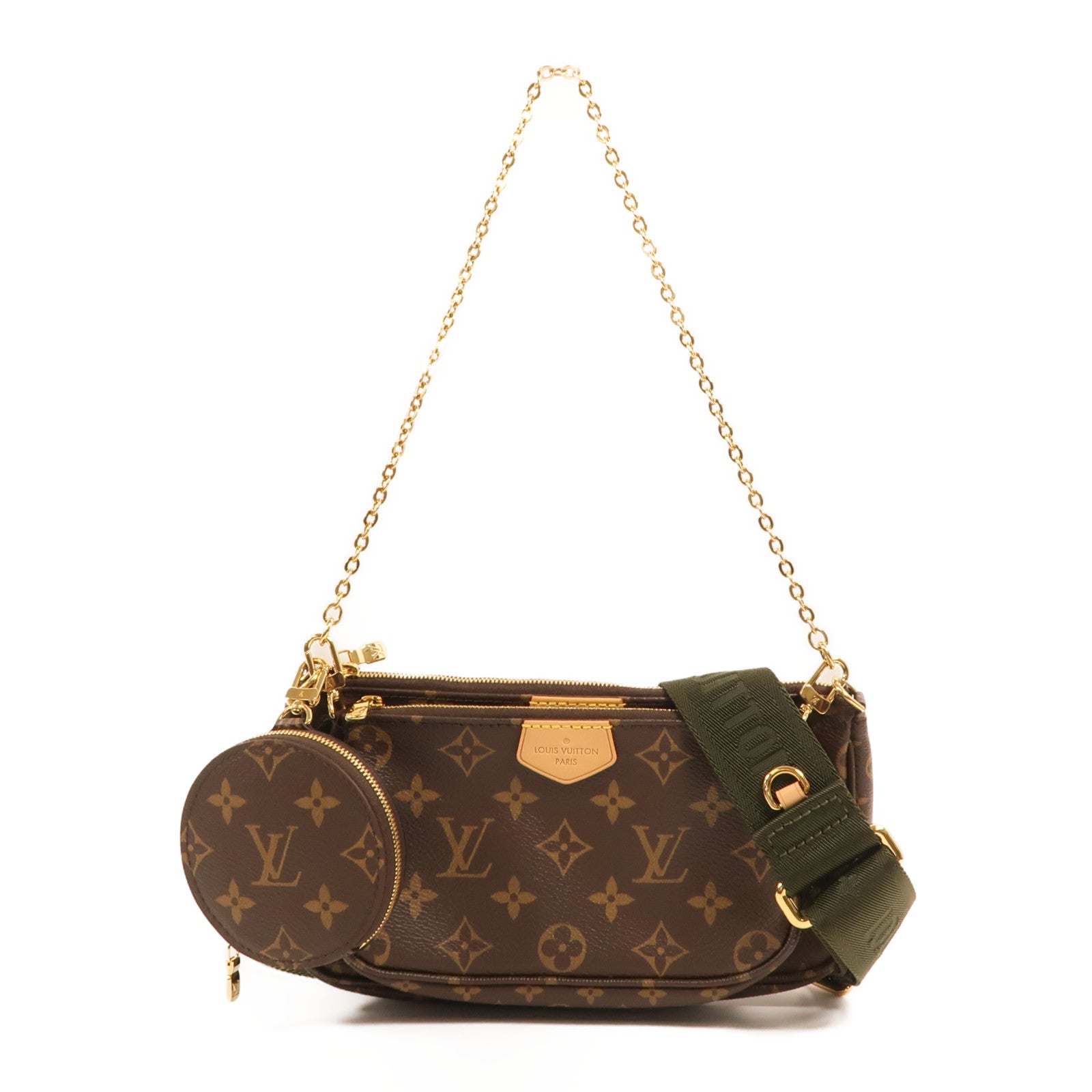 LOUIS VUITTON Multi Pochette M44813 2-Way Bag Coated Canvas