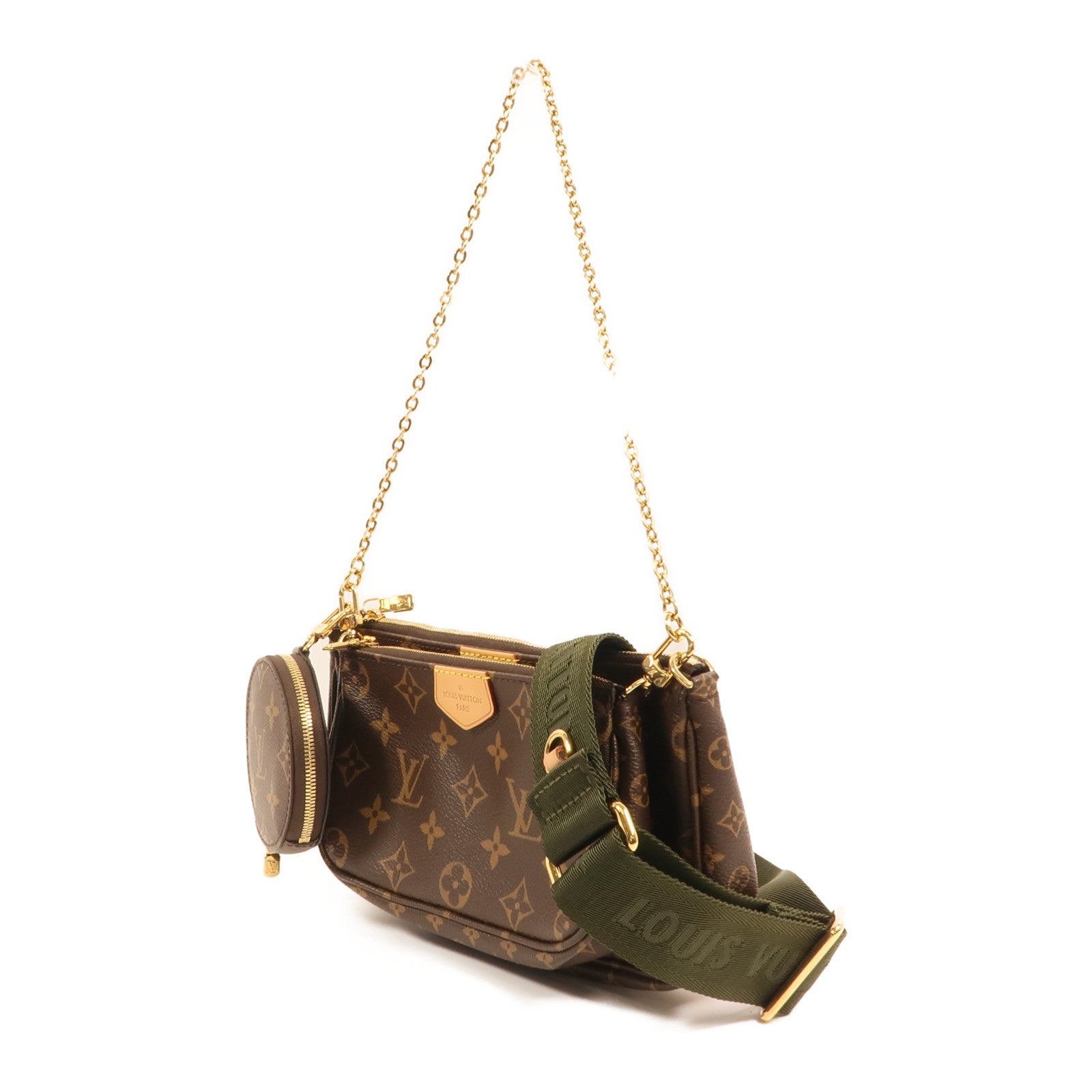 LOUIS VUITTON Multi Pochette M44813 2-Way Bag Coated Canvas 3