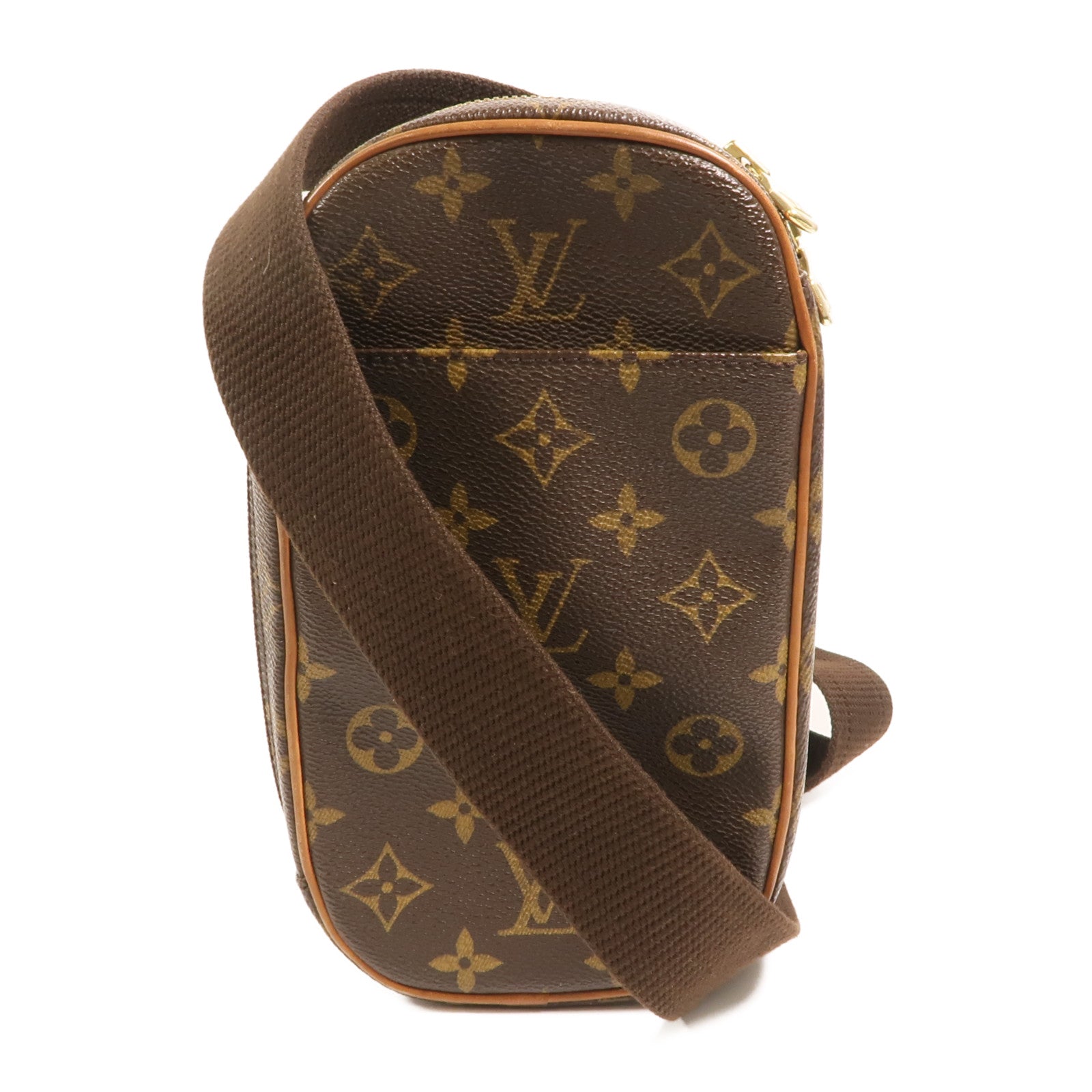 LOUIS VUITTON Pochette Gange M51870 Belt Bag Coated Canvas