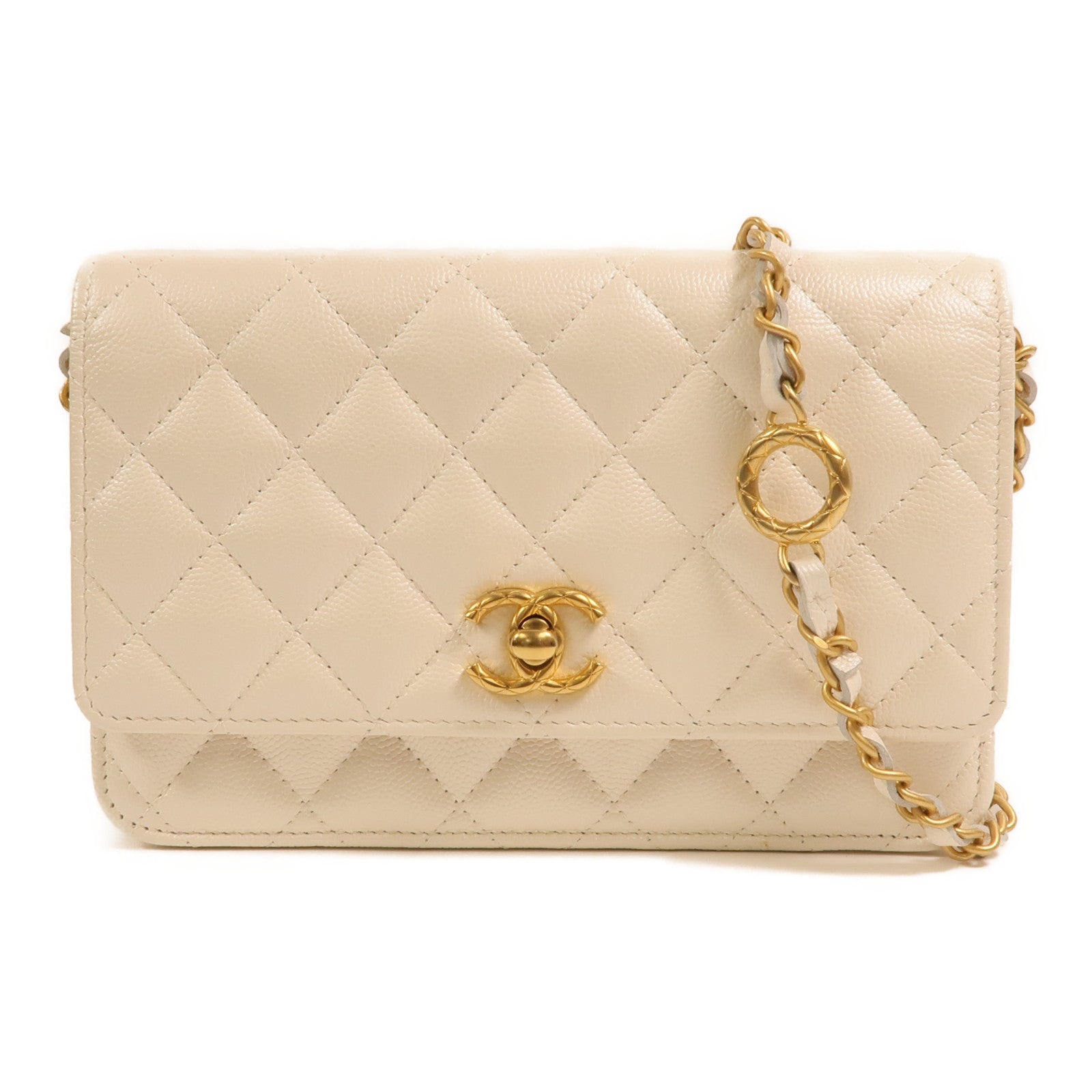 LOUIS VUITTON WOC Shoulder Bag Calfskin