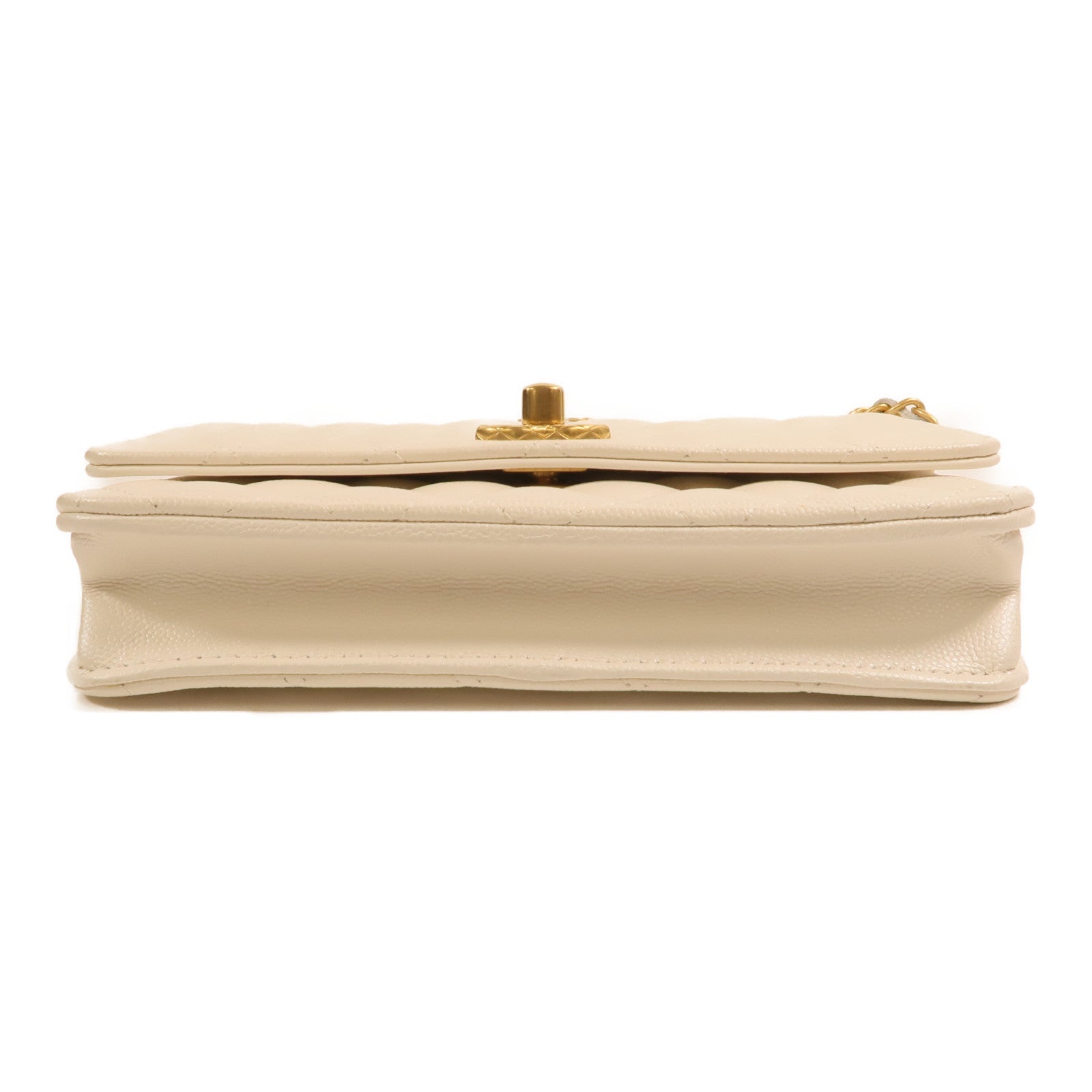 LOUIS VUITTON WOC Shoulder Bag Calfskin 4