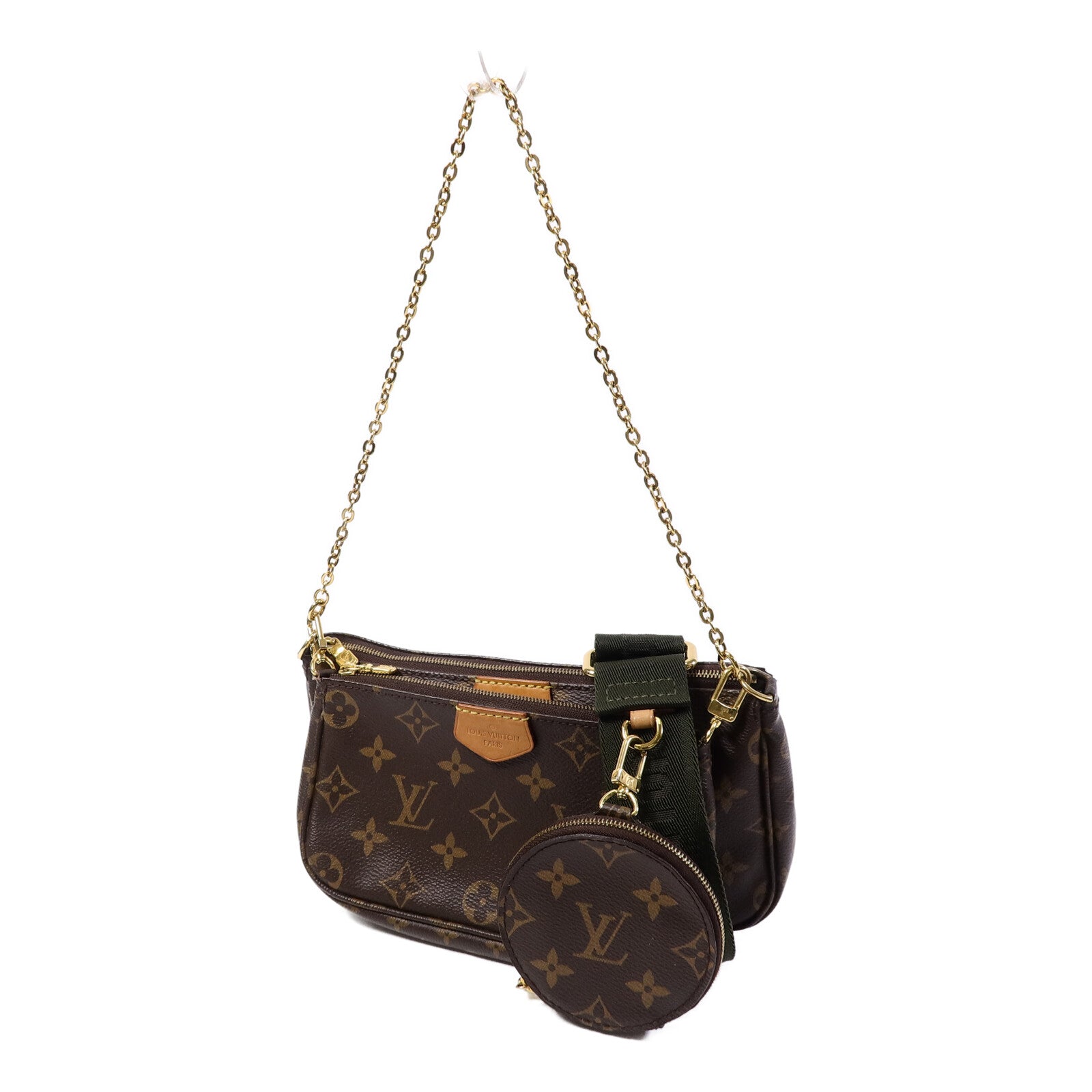 LOUIS VUITTON Multi Pochette M44813 2-Way Bag Coated Canvas 3