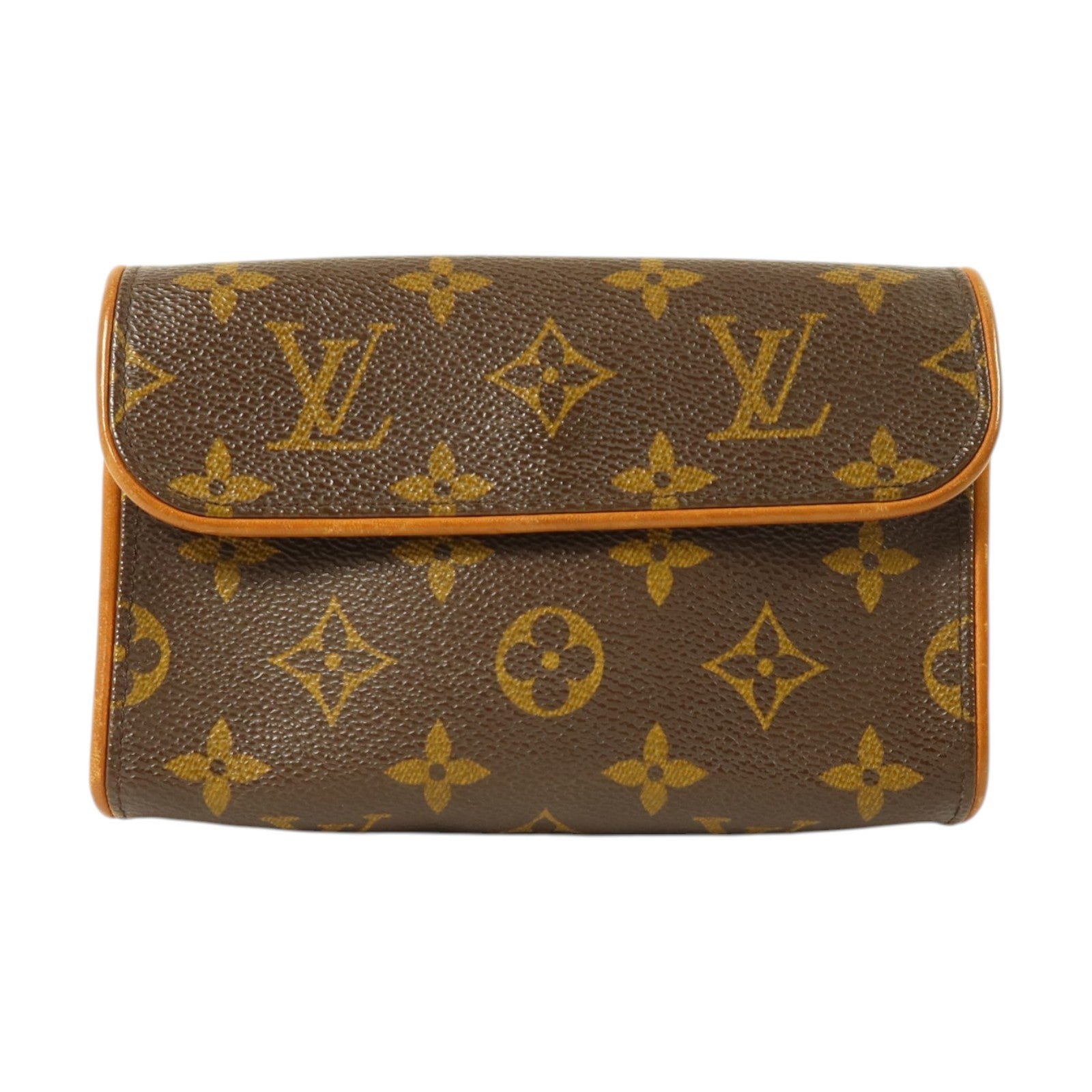 LOUIS VUITTON Pochette Florentine M51855 Belt Bag Coated Canvas