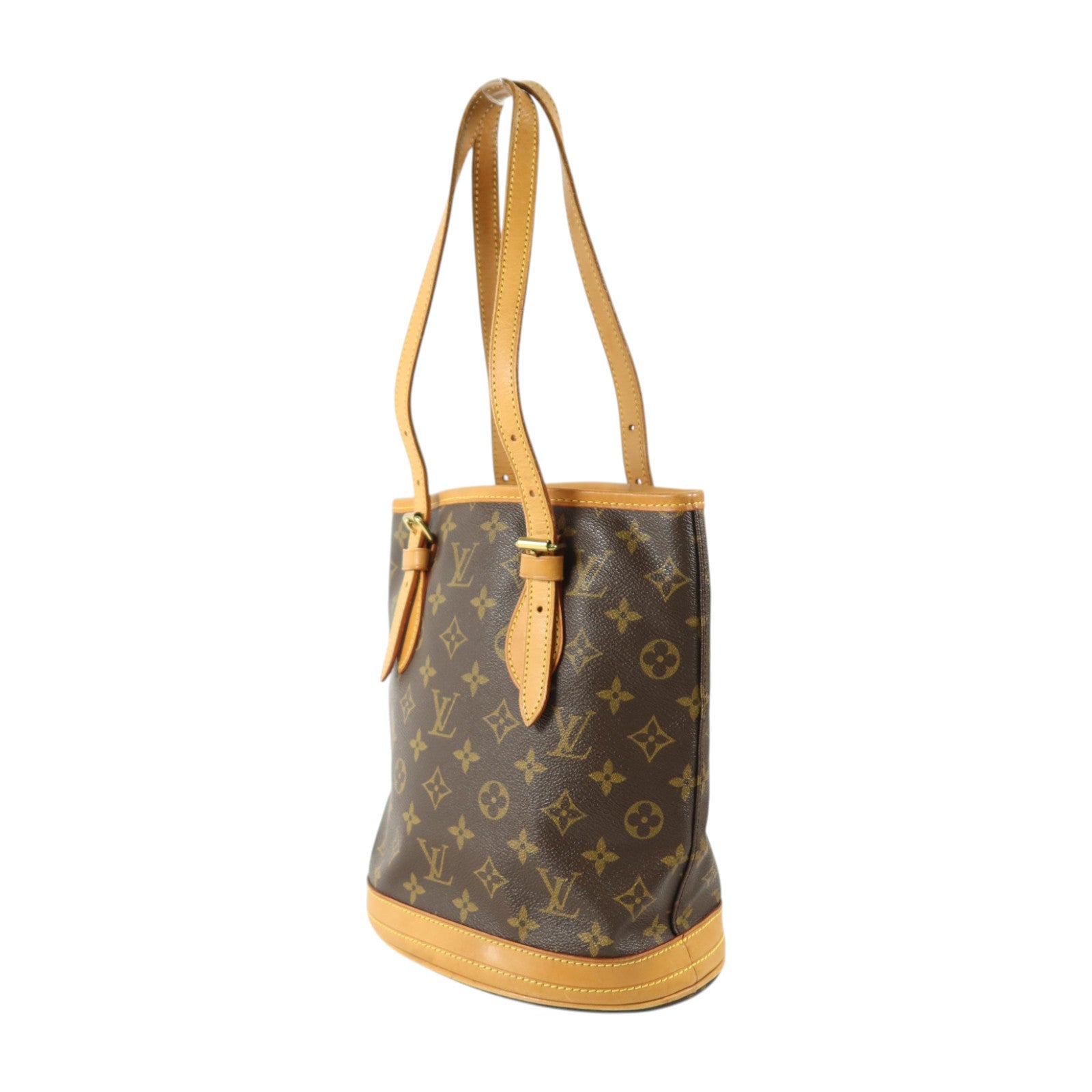 LOUIS VUITTON Bucket M42238 Tote Bag Coated Canvas 3