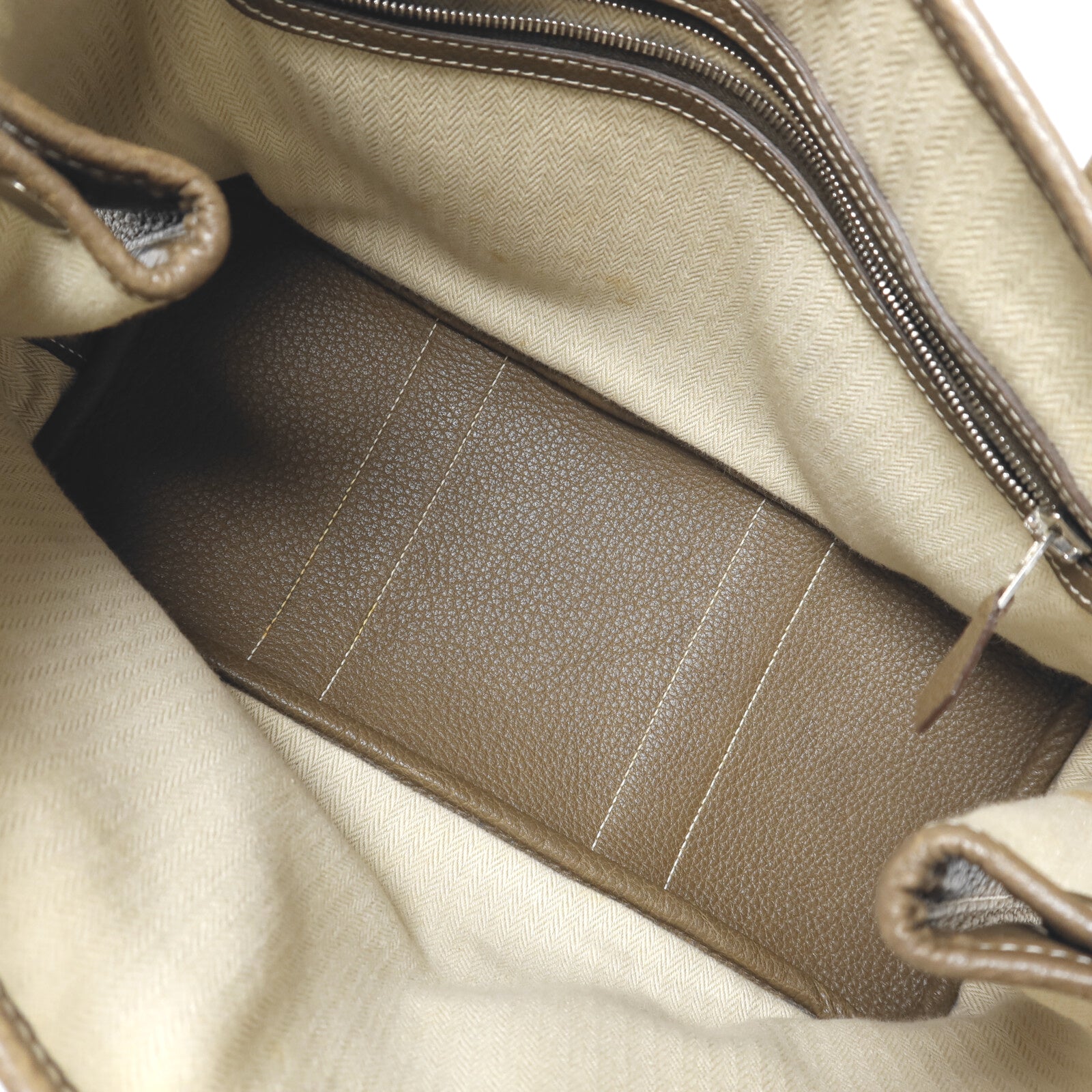 LOUIS VUITTON Tote Bag Calfskin 5