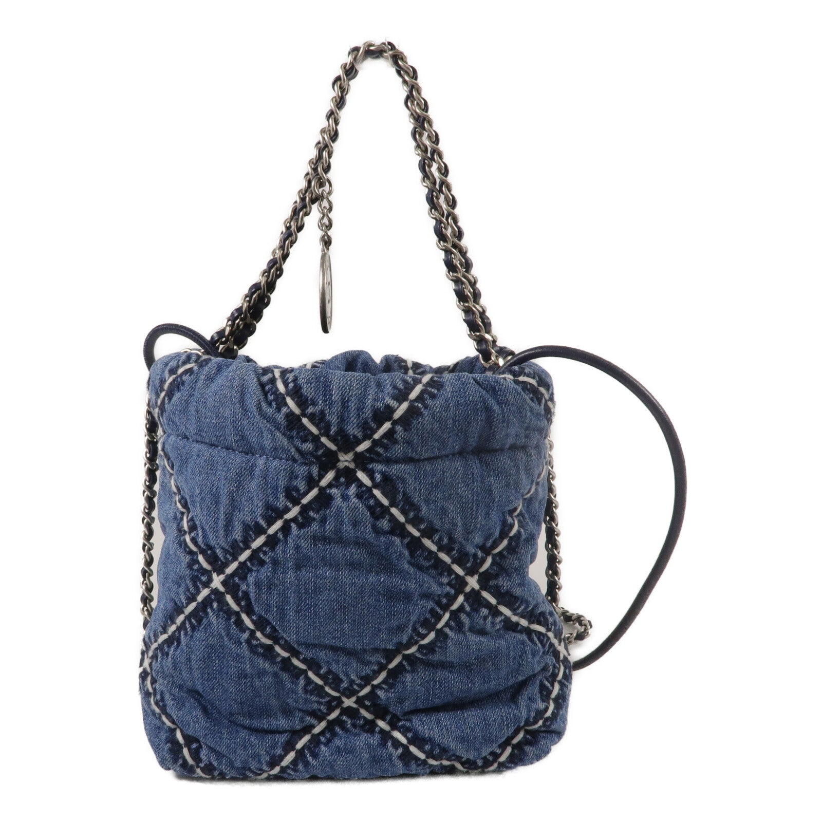 LOUIS VUITTON AS3980 兩用包 denim 3
