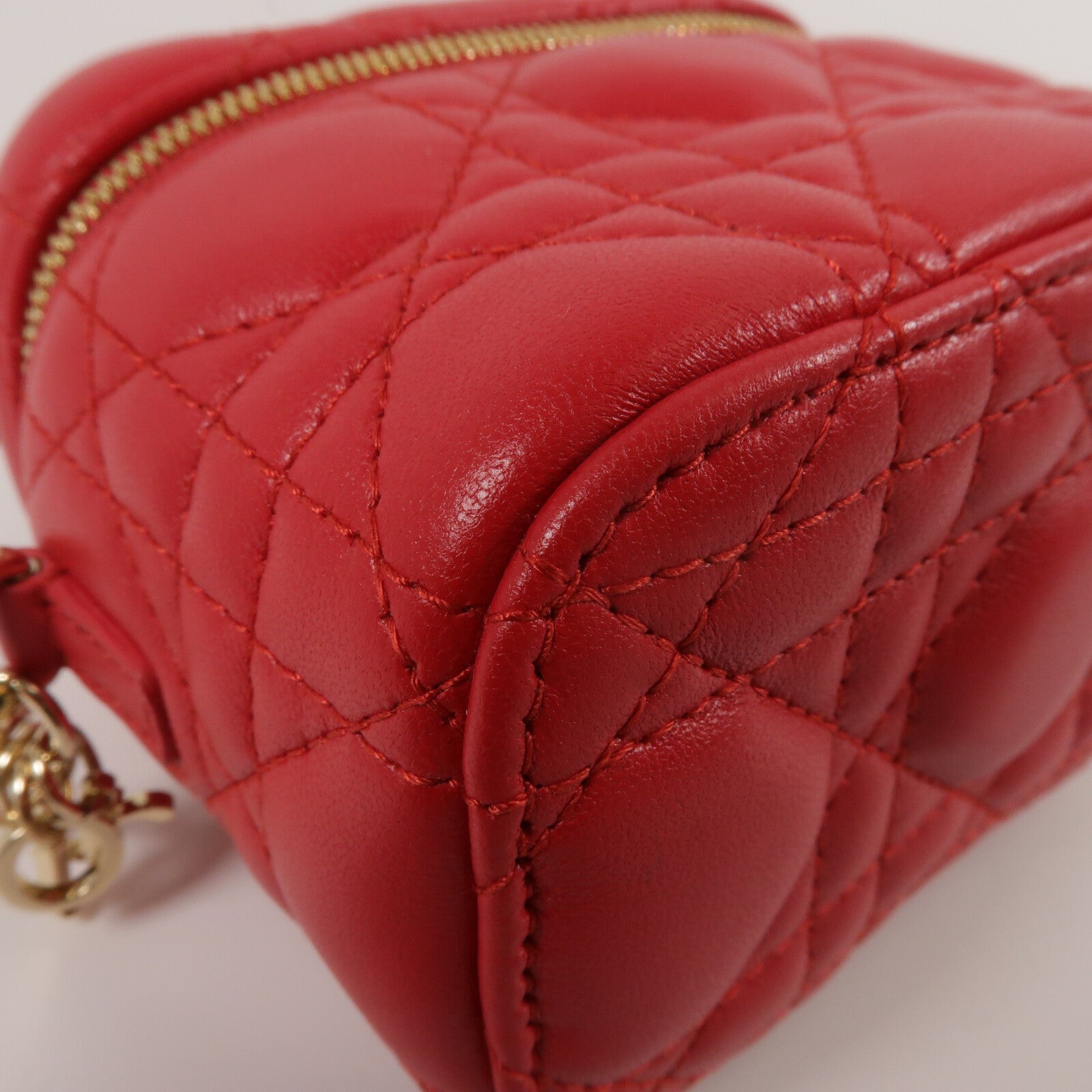 LOUIS VUITTON Vanity 2-Way Bag Lambskin 12