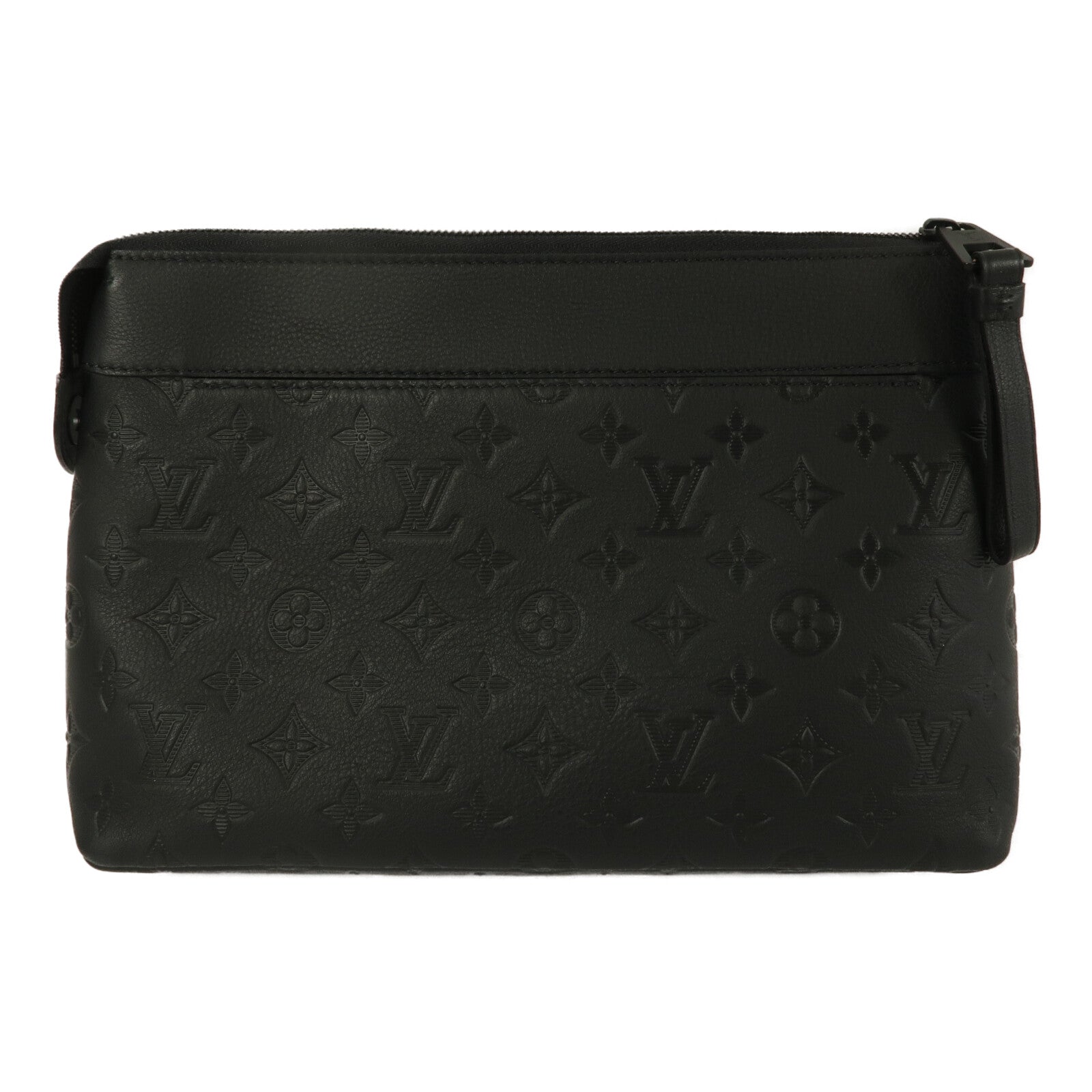 LOUIS VUITTON Pochette Voyage M82545 Clutch Coated Canvas 2