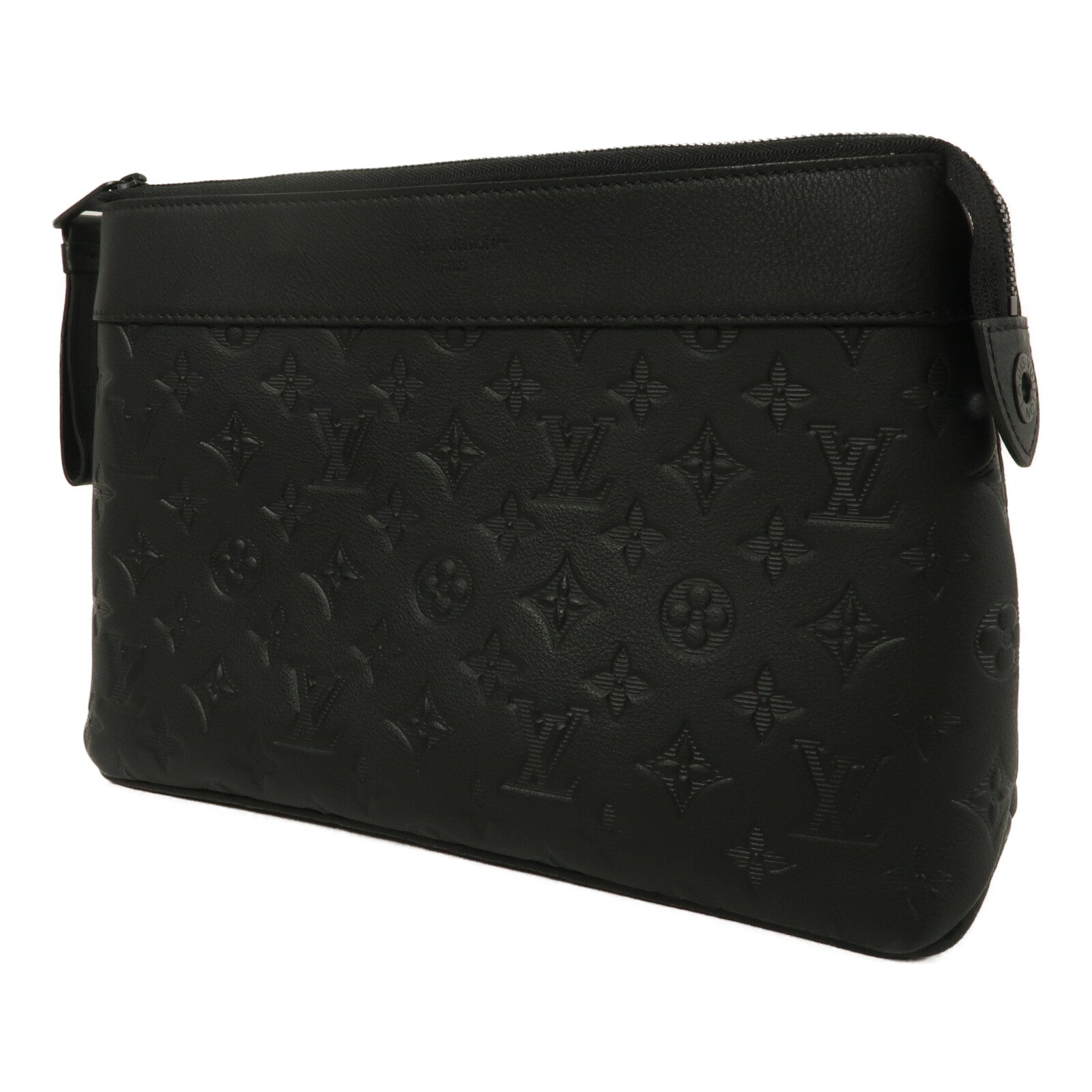 LOUIS VUITTON Pochette Voyage M82545 Clutch Coated Canvas 3
