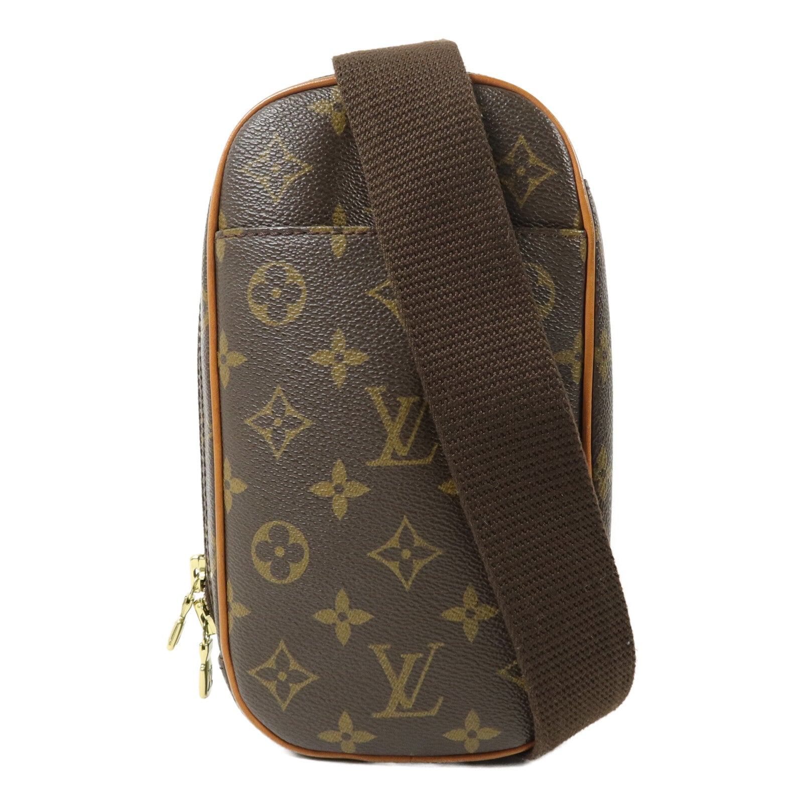 LOUIS VUITTON Pochette Gange M51870 Belt Bag Coated Canvas