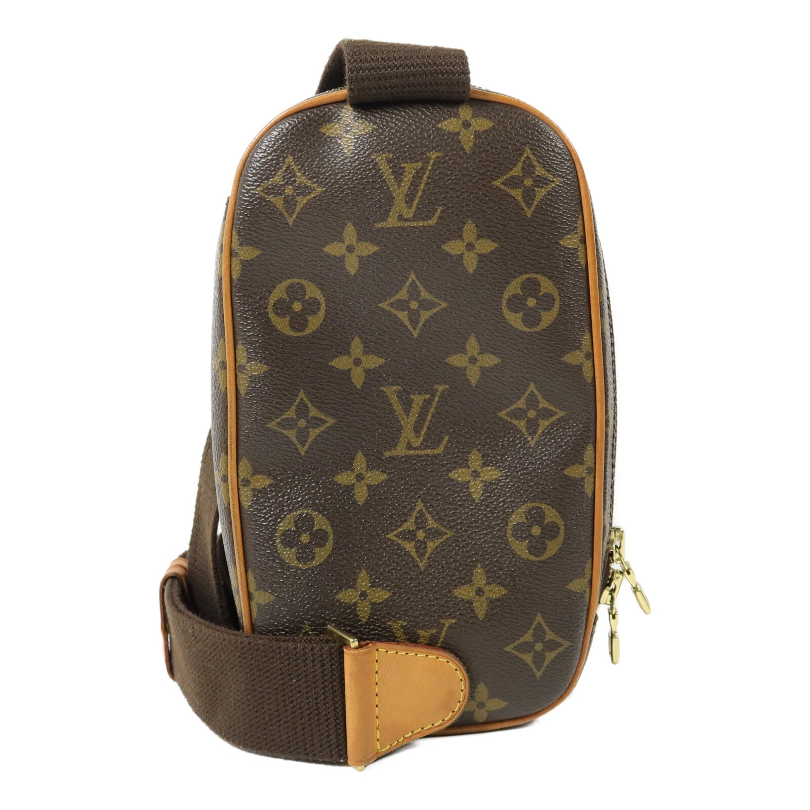 LOUIS VUITTON Pochette Gange M51870 Belt Bag Coated Canvas 2