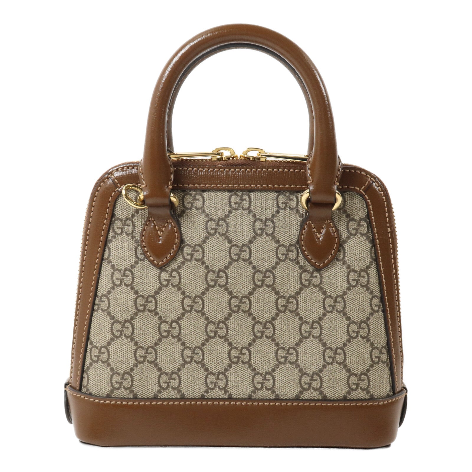 LOUIS VUITTON 640716 2-Way Bag Coated Canvas 2