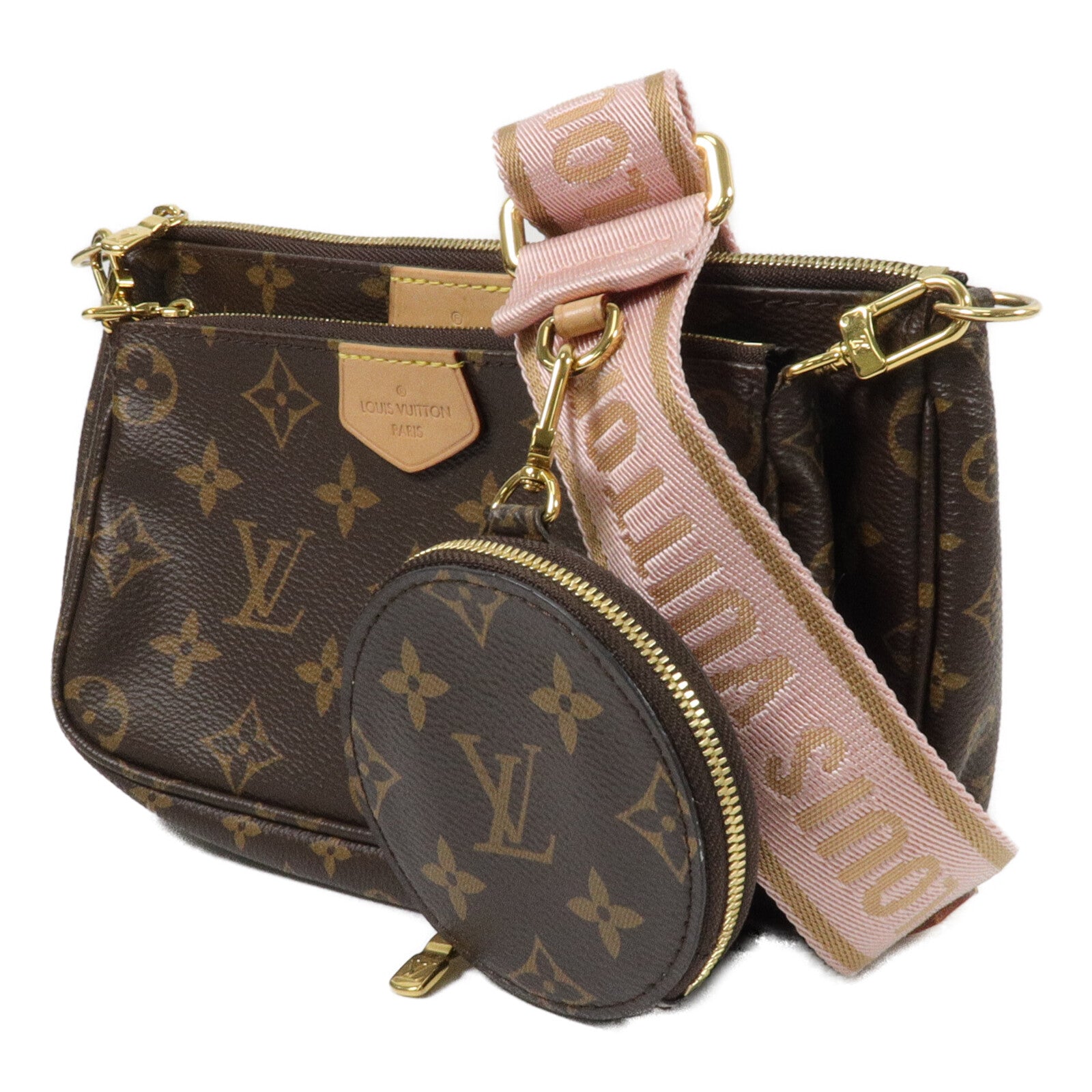 LOUIS VUITTON Multi Pochette M44840 2-Way Bag Coated Canvas 2