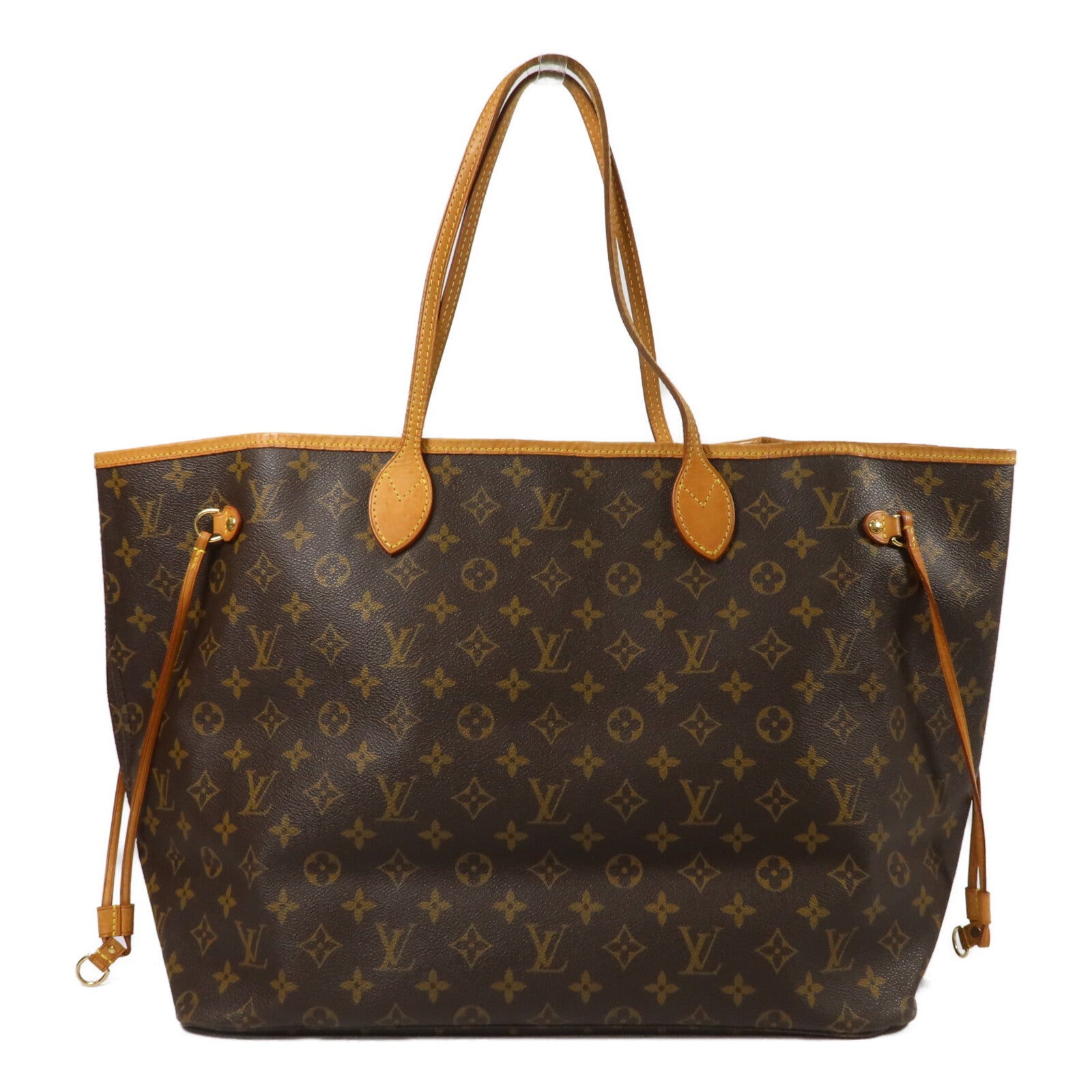 LOUIS VUITTON Neverfull M40157 Tote Bag Coated Canvas