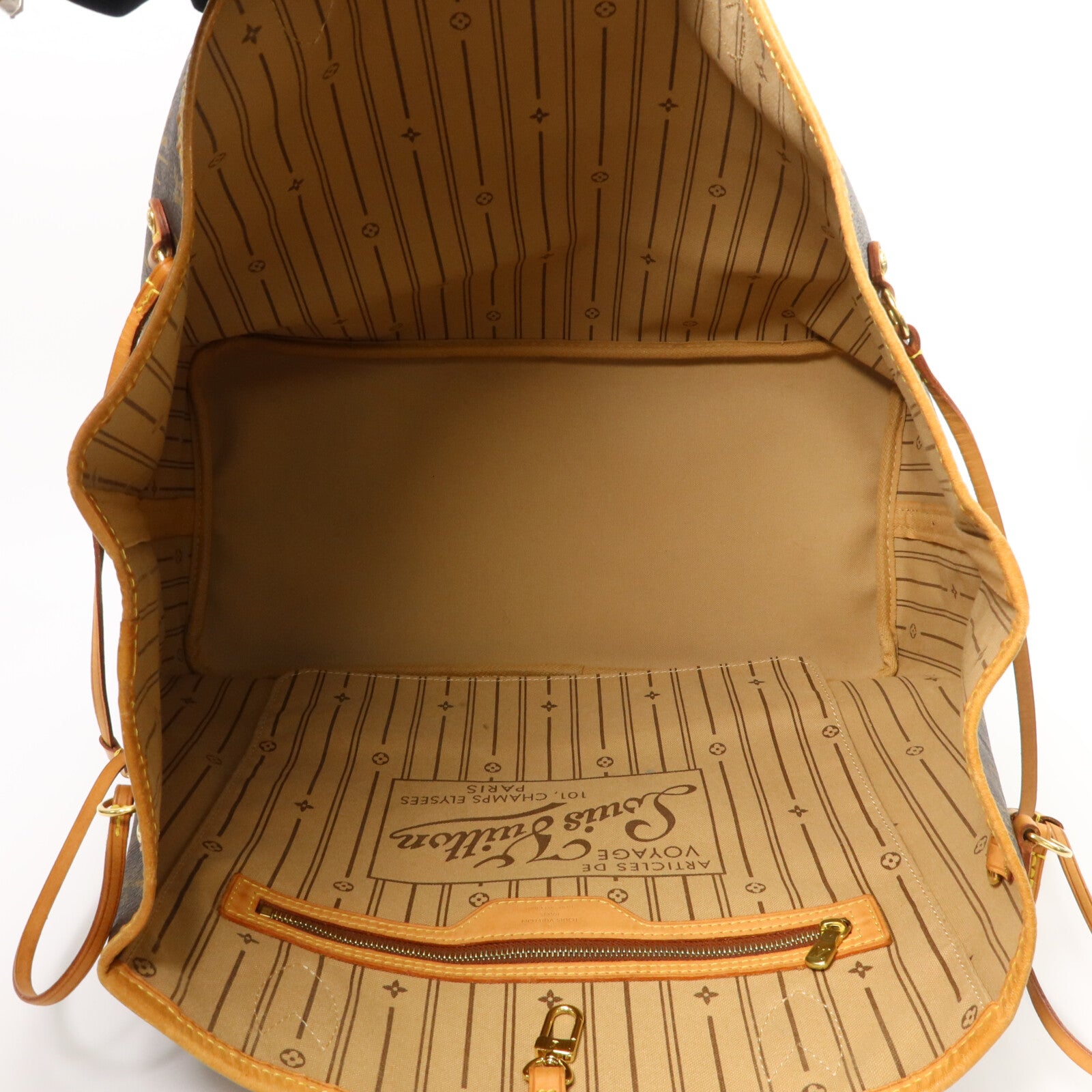 LOUIS VUITTON Neverfull M40157 Tote Bag Coated Canvas 5