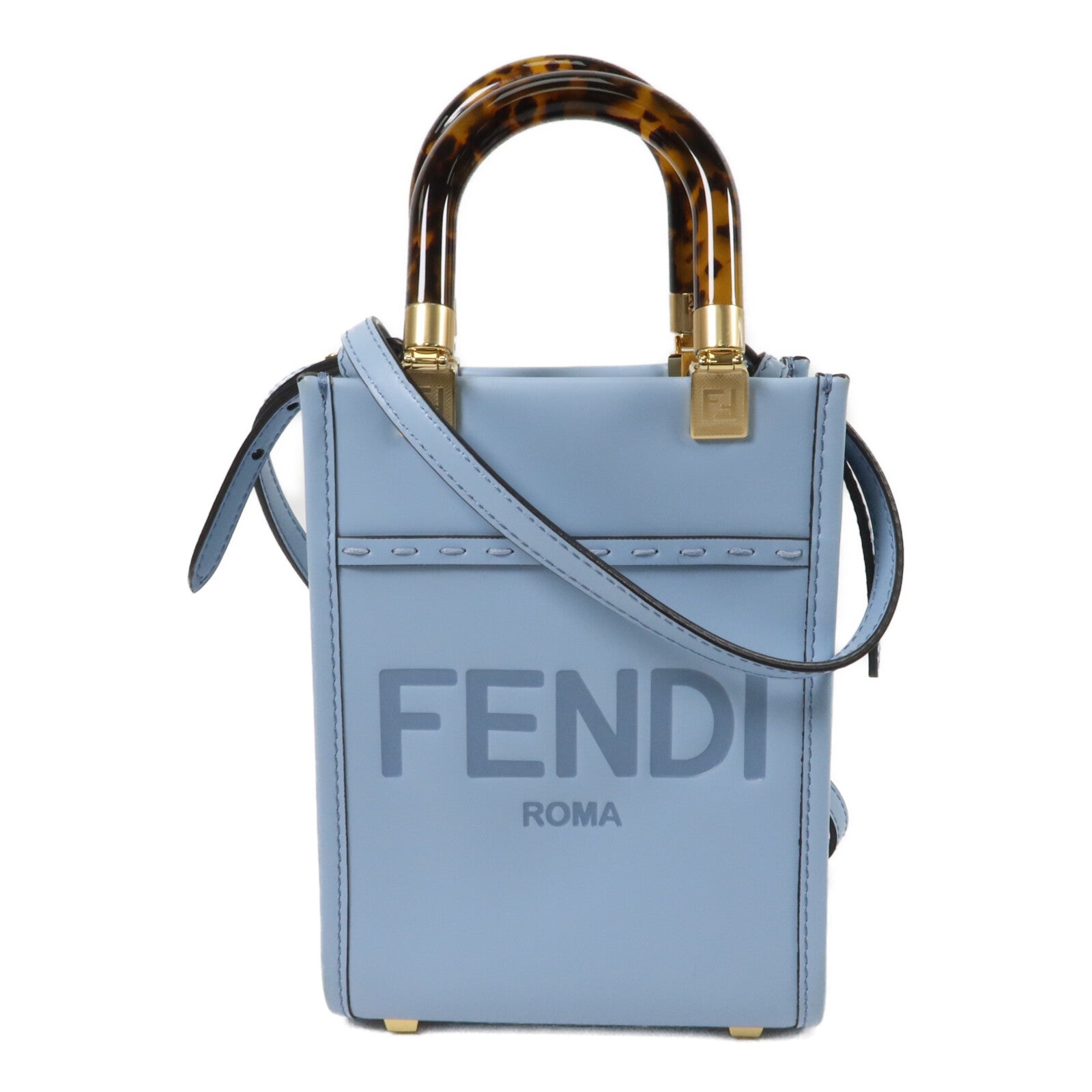 LOUIS VUITTON 8BS051 2-Way Bag Calfskin