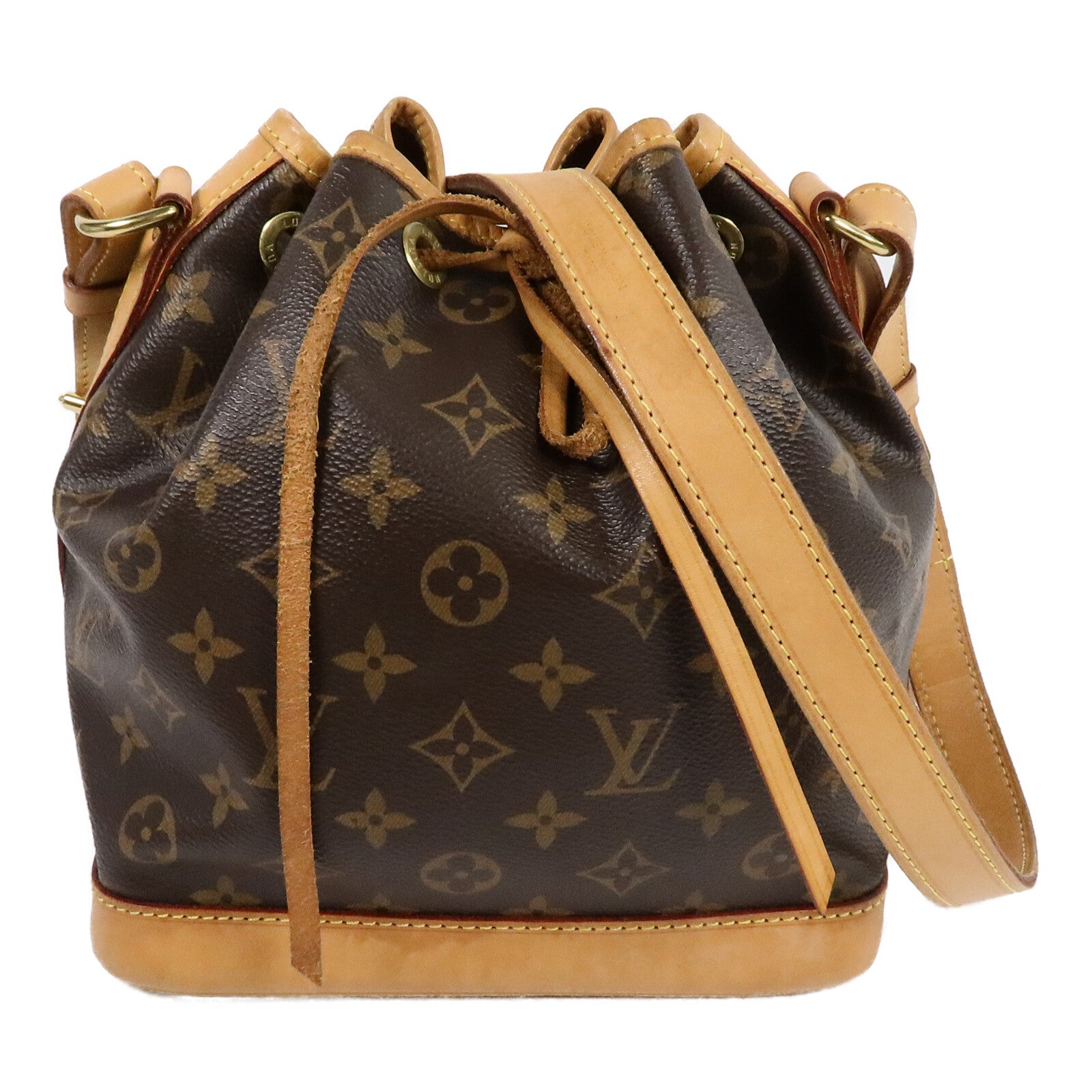 LOUIS VUITTON Bucket M42224 Shoulder Bag Coated Canvas
