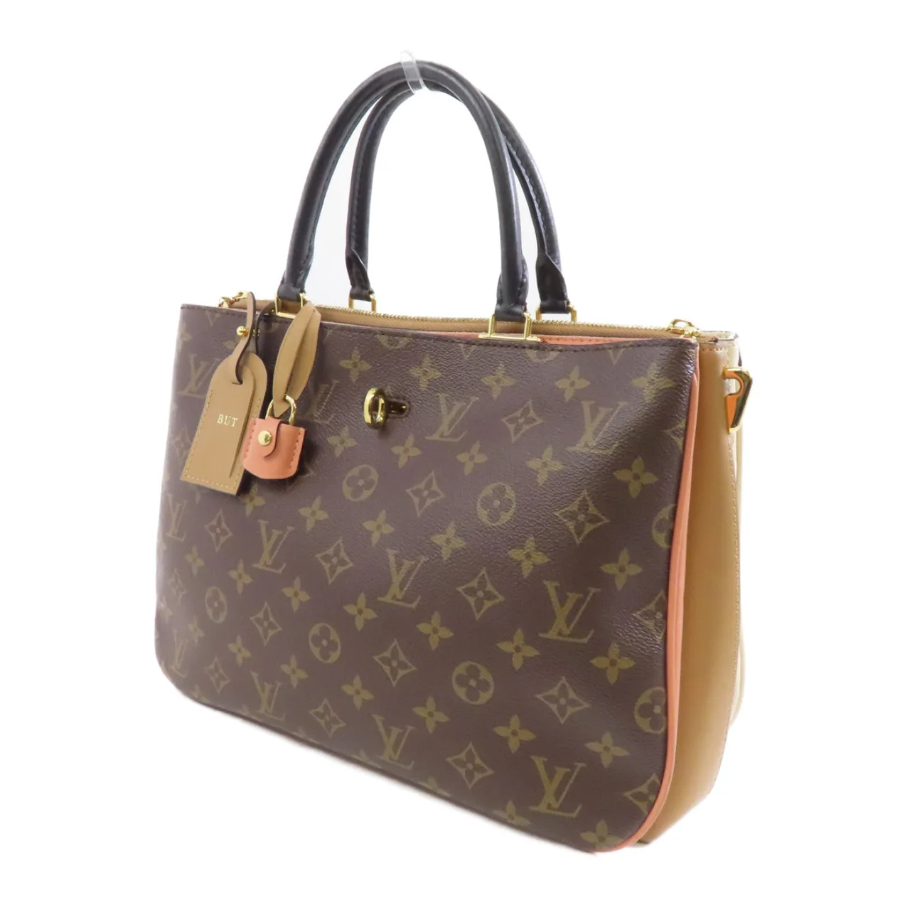 LOUIS VUITTON M44255 兩用包 塗層帆布 棕色 / 米色 塗層帆布 中古品B - 縮圖 3