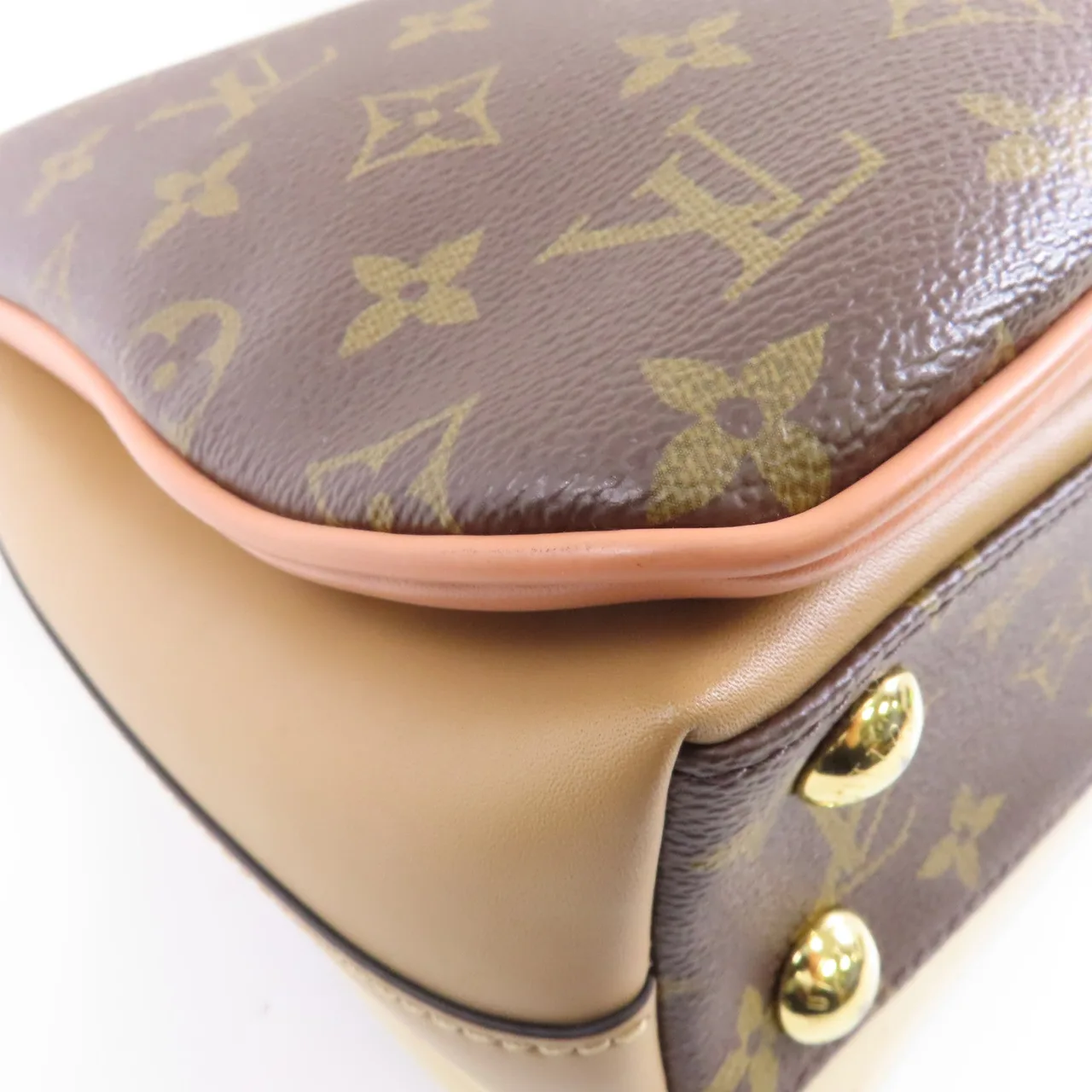 LOUIS VUITTON M44255 兩用包 塗層帆布 棕色 / 米色 塗層帆布 中古品B - 縮圖 13