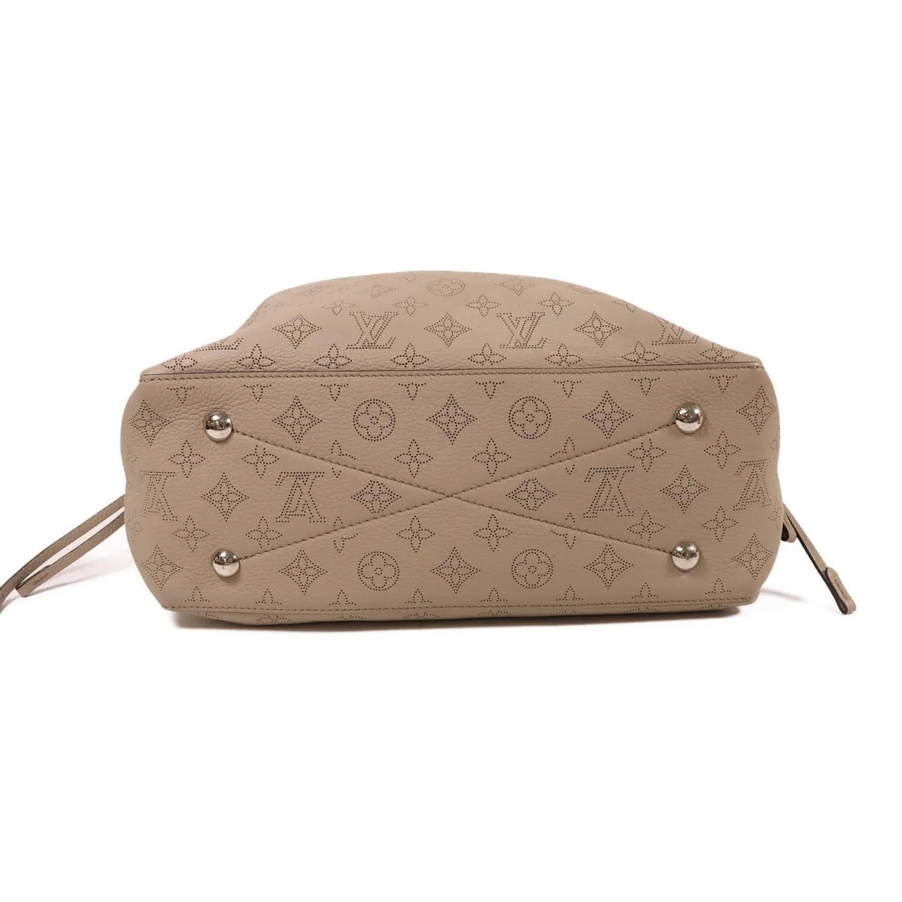 LOUIS VUITTON Bella M59201 兩用包 牛皮 米色 / Galet Gray 牛皮 中古品A - 縮圖 4