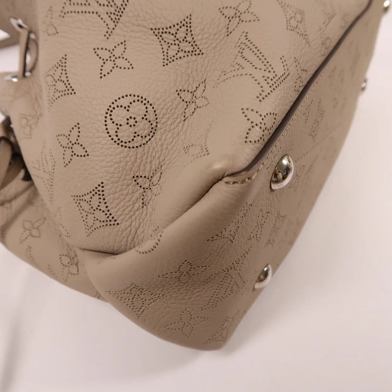 LOUIS VUITTON Bella M59201 兩用包 牛皮 米色 / Galet Gray 牛皮 中古品A - 縮圖 5