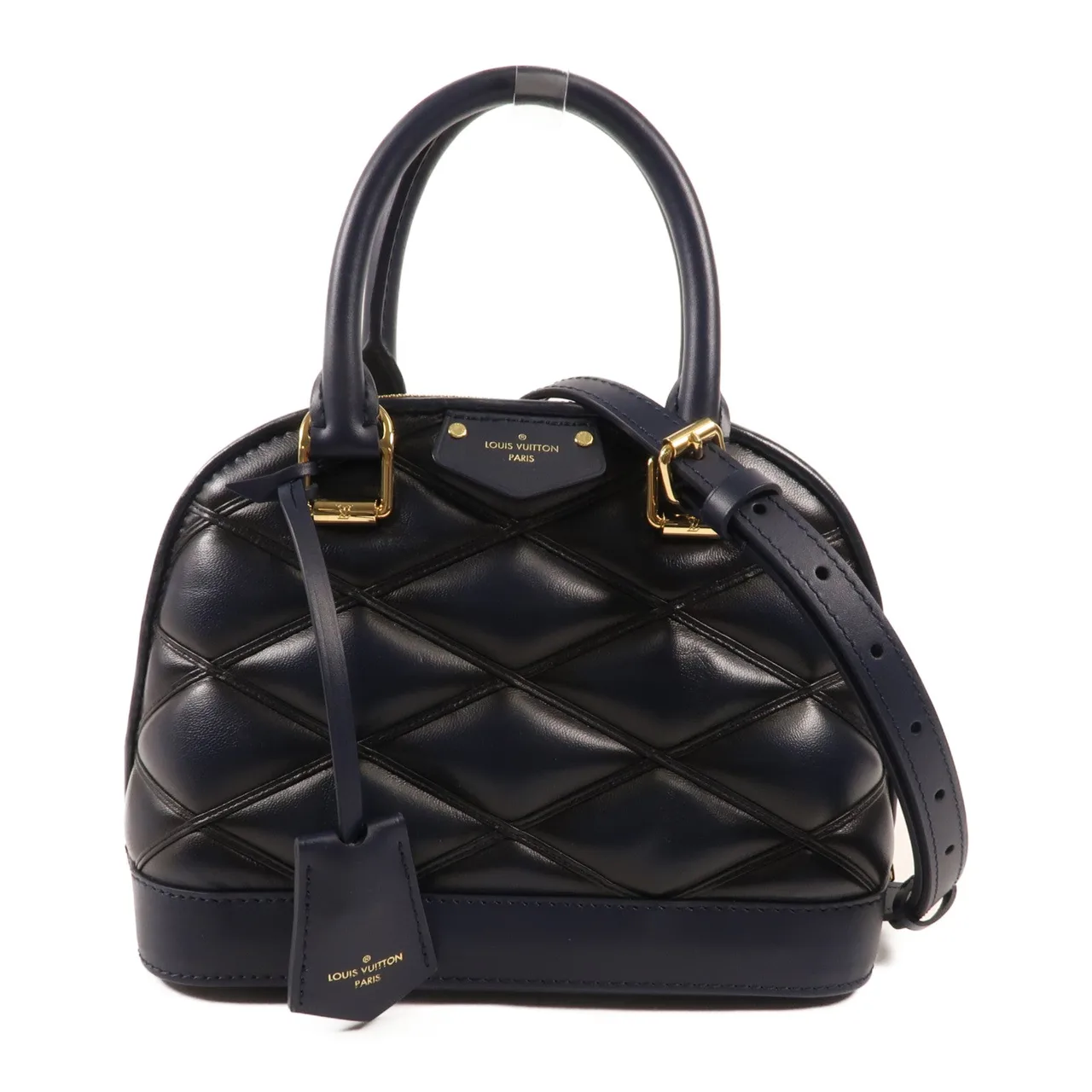 LOUIS VUITTON Malle M23666 2-Way Bag Calfskin 海軍藍 / Navy