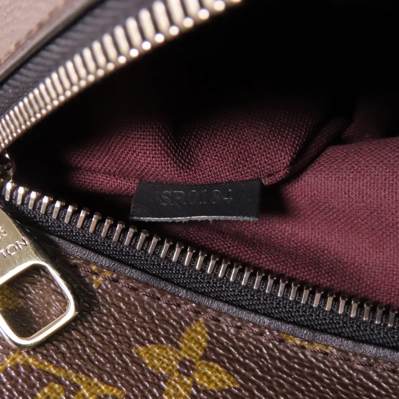 LOUIS VUITTON M40637 背包 塗層帆布 棕色 / 黑色 塗層帆布 中古品A - 縮圖 12