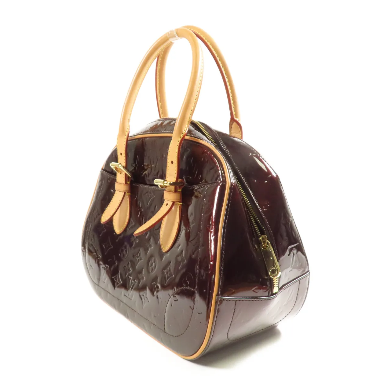 LOUIS VUITTON M93516 手提包 皮革 紅色 / Amavante 皮革 中古品B - 縮圖 3