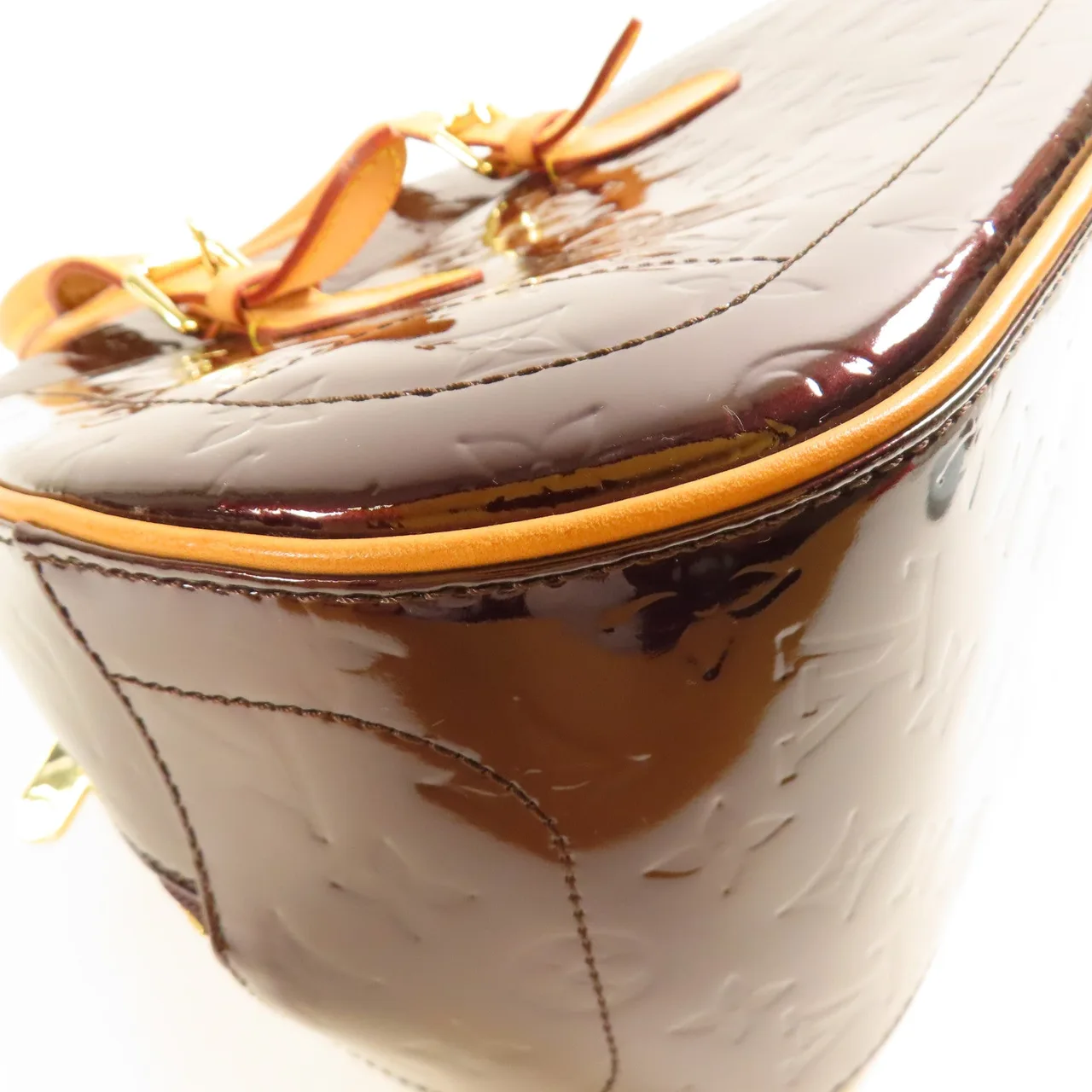 LOUIS VUITTON M93516 手提包 皮革 紅色 / Amavante 皮革 中古品B - 縮圖 5