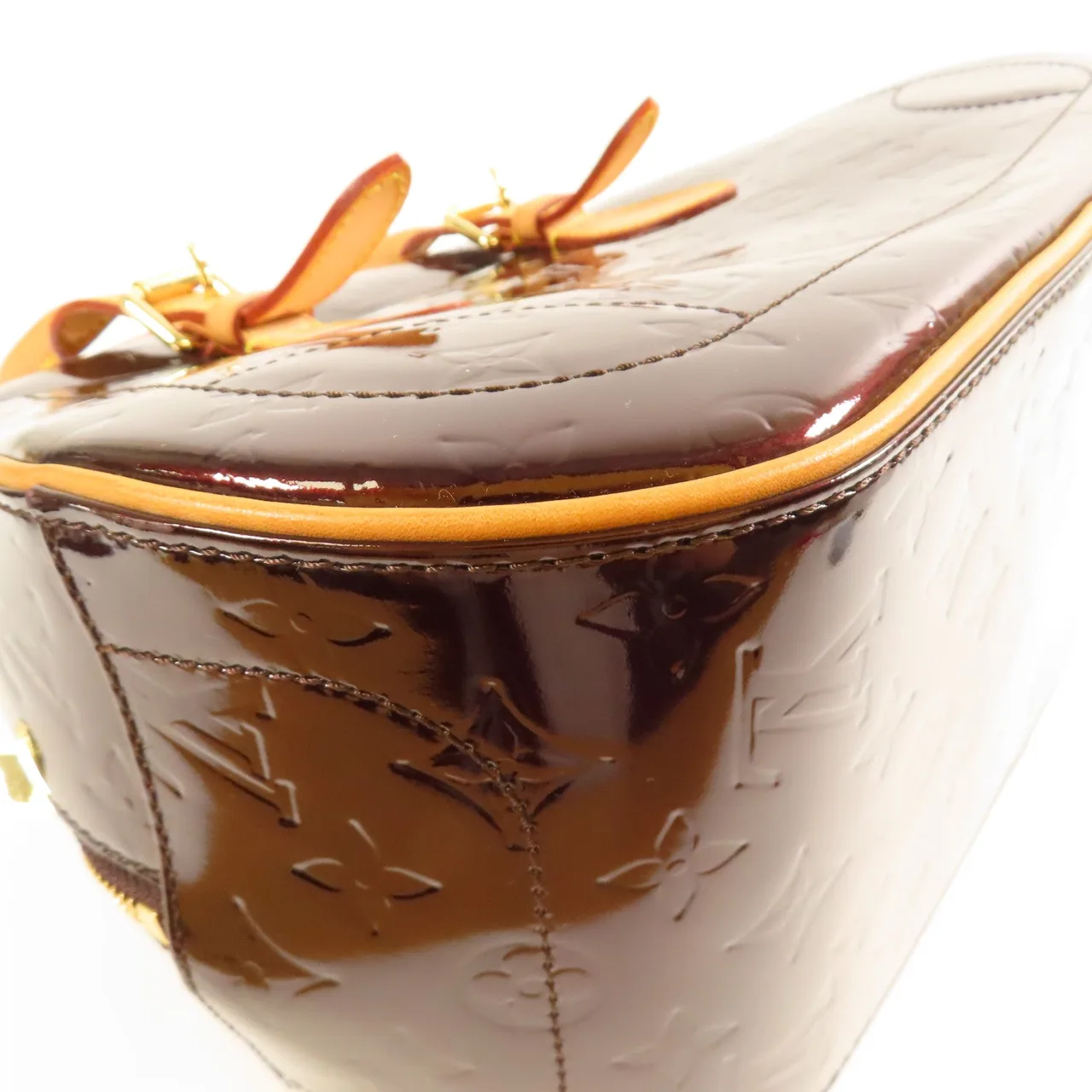 LOUIS VUITTON M93516 手提包 皮革 紅色 / Amavante 皮革 中古品B - 縮圖 7