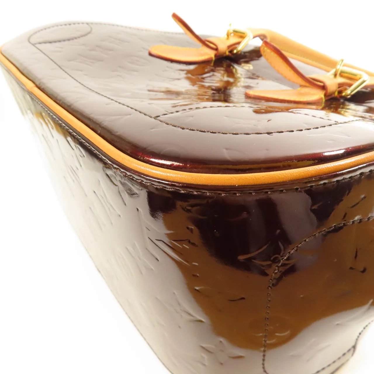 LOUIS VUITTON M93516 手提包 皮革 紅色 / Amavante 皮革 中古品B - 縮圖 8