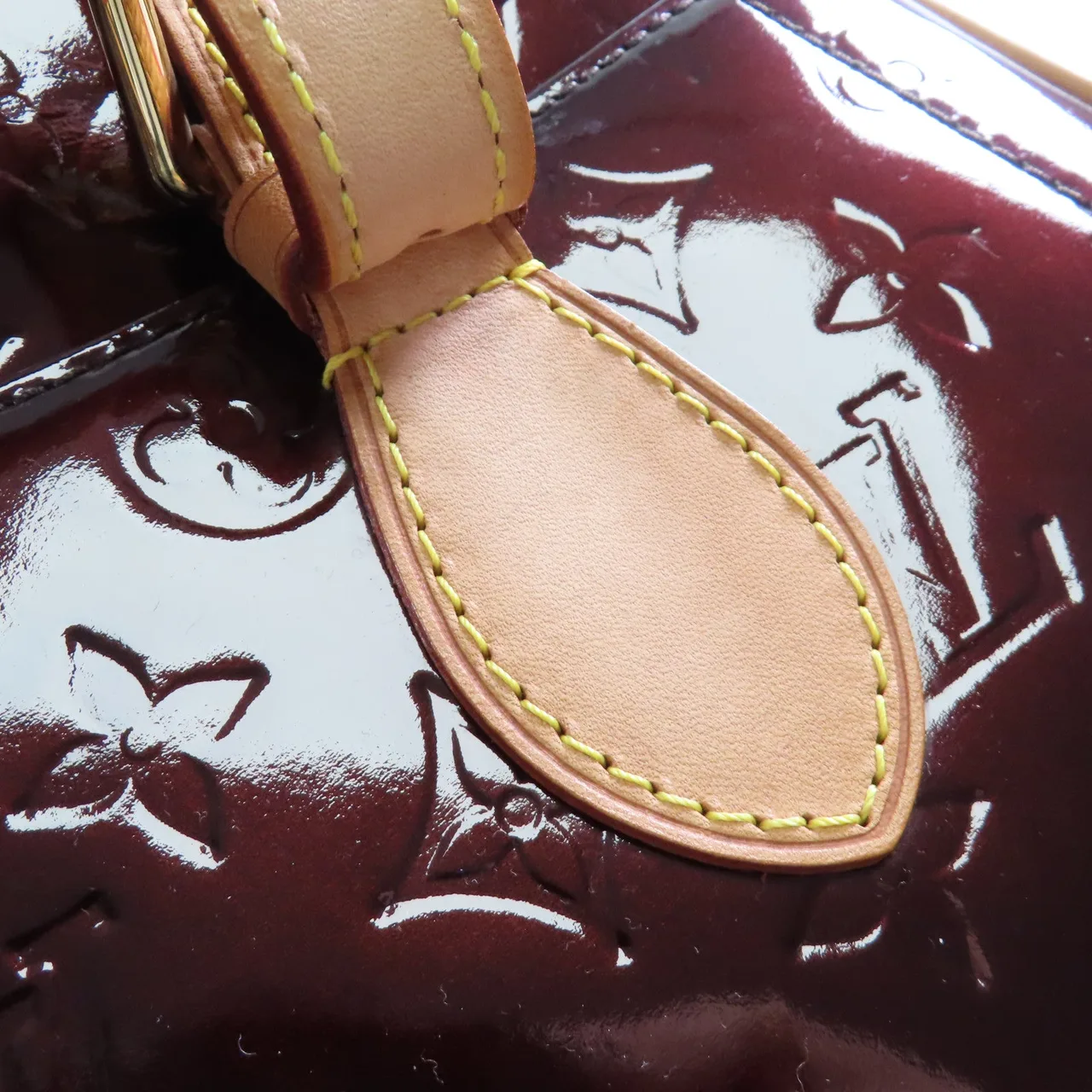 LOUIS VUITTON M93516 手提包 皮革 紅色 / Amavante 皮革 中古品B - 縮圖 15