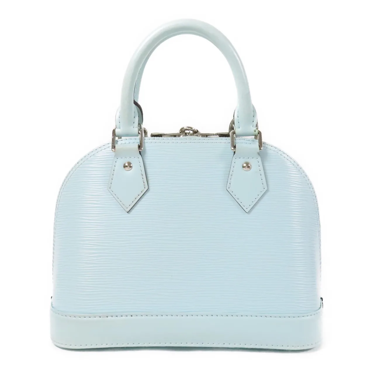 LOUIS VUITTON Alma M59345 兩用包 皮革 藍色 / Blue 皮革 中古品B - 縮圖 2