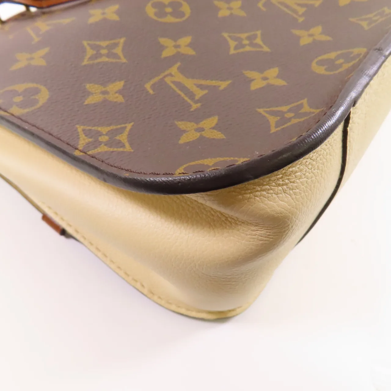 LOUIS VUITTON M44353 兩用包 塗層帆布 棕色 / 米色 / Beige 塗層帆布 中古品B - 縮圖 7