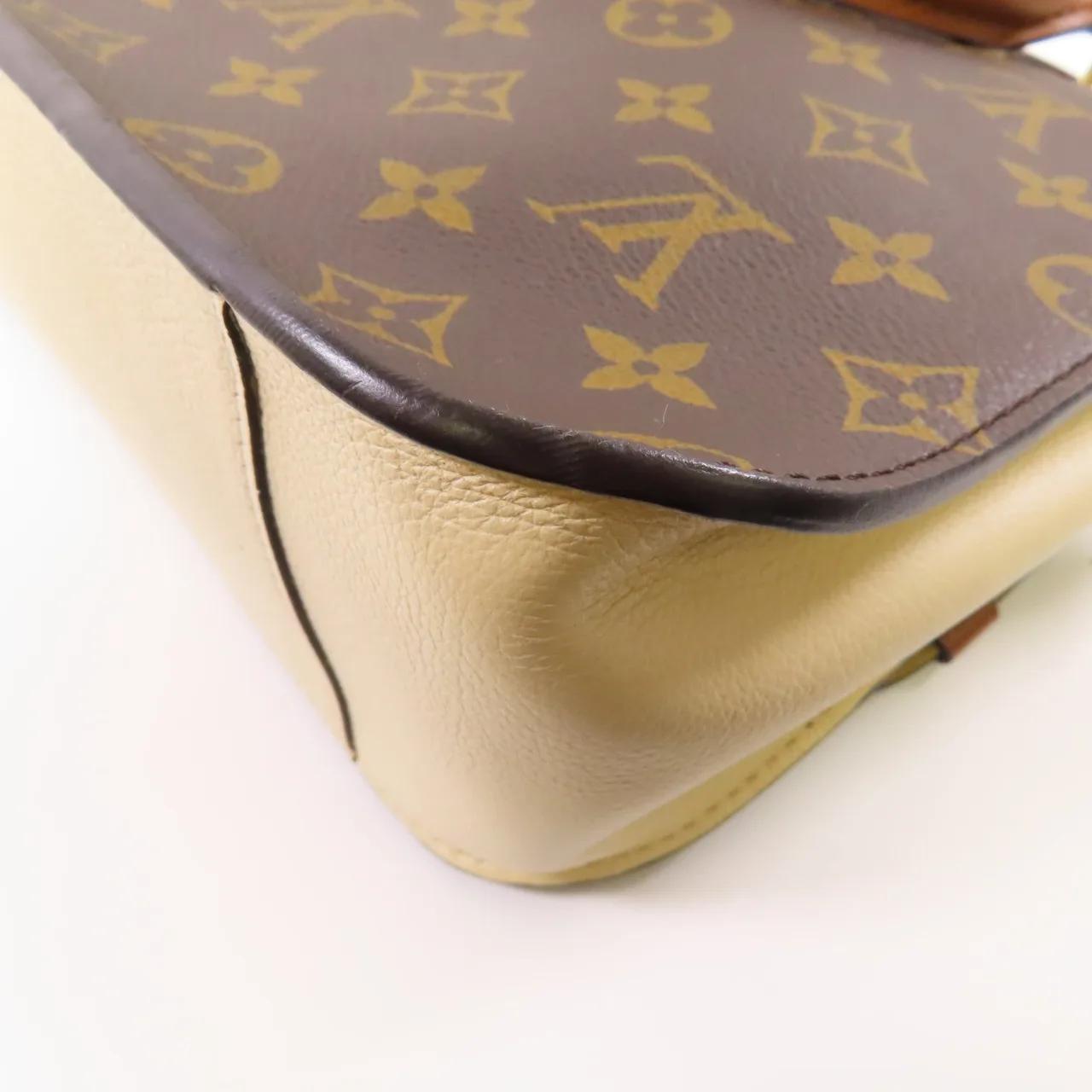 LOUIS VUITTON M44353 兩用包 塗層帆布 棕色 / 米色 / Beige 塗層帆布 中古品B - 縮圖 8
