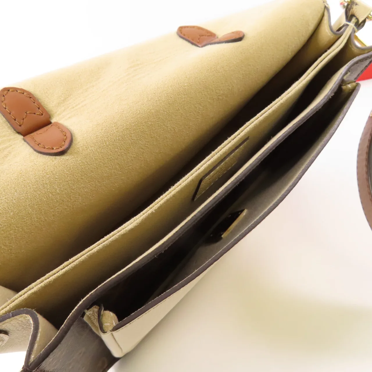 LOUIS VUITTON M44353 兩用包 塗層帆布 棕色 / 米色 / Beige 塗層帆布 中古品B - 縮圖 14