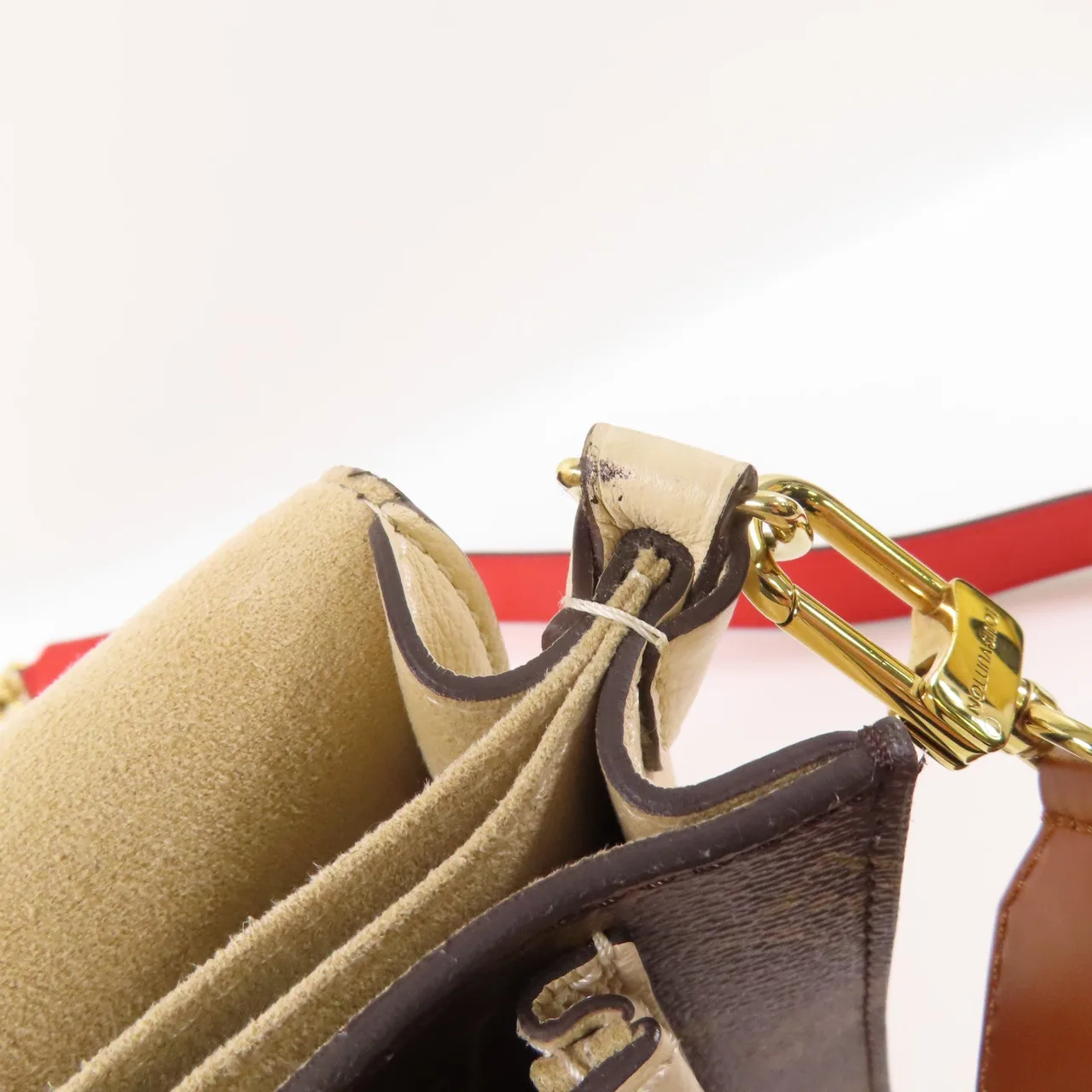 LOUIS VUITTON M44353 兩用包 塗層帆布 棕色 / 米色 / Beige 塗層帆布 中古品B - 縮圖 17