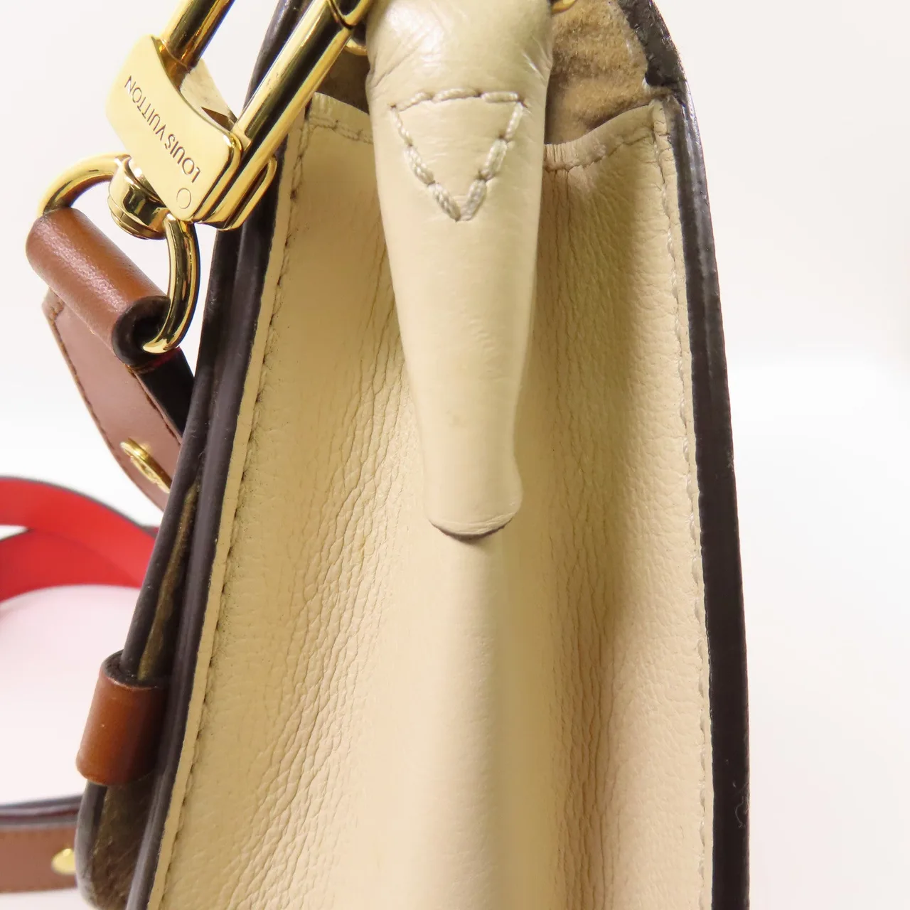 LOUIS VUITTON M44353 兩用包 塗層帆布 棕色 / 米色 / Beige 塗層帆布 中古品B - 縮圖 21