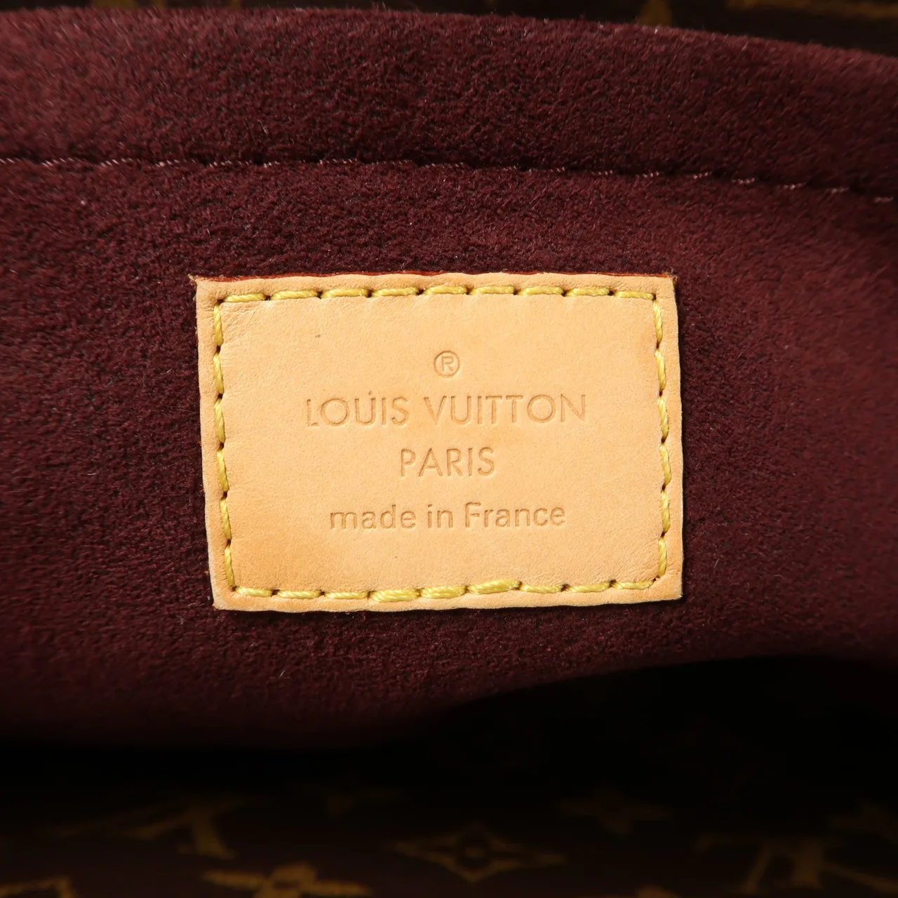 LOUIS VUITTON Montaigne M41056 兩用包 塗層帆布 棕色 / Brown 塗層帆布 中古品A - 縮圖 7