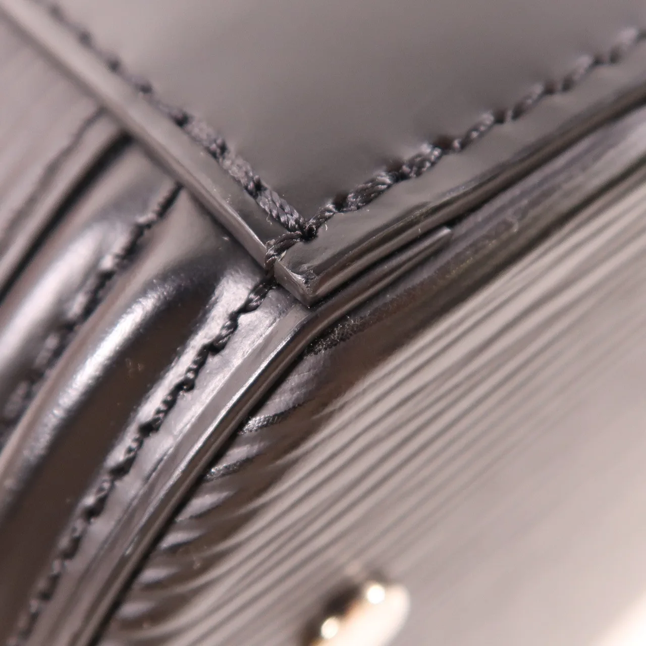 LOUIS VUITTON Cannes M52226 兩用包 牛皮 黑色 / Epi/Black 牛皮 中古品A - 縮圖 9