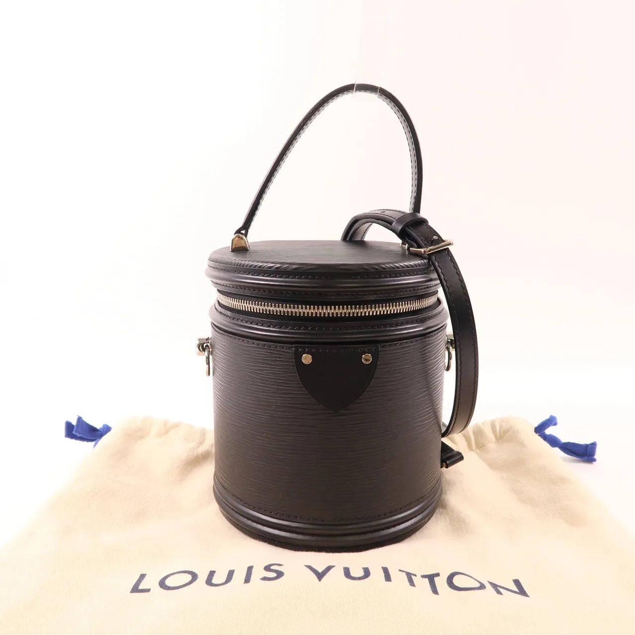 LOUIS VUITTON Cannes M52226 兩用包 牛皮 黑色 / Epi/Black 牛皮 中古品A - 縮圖 13