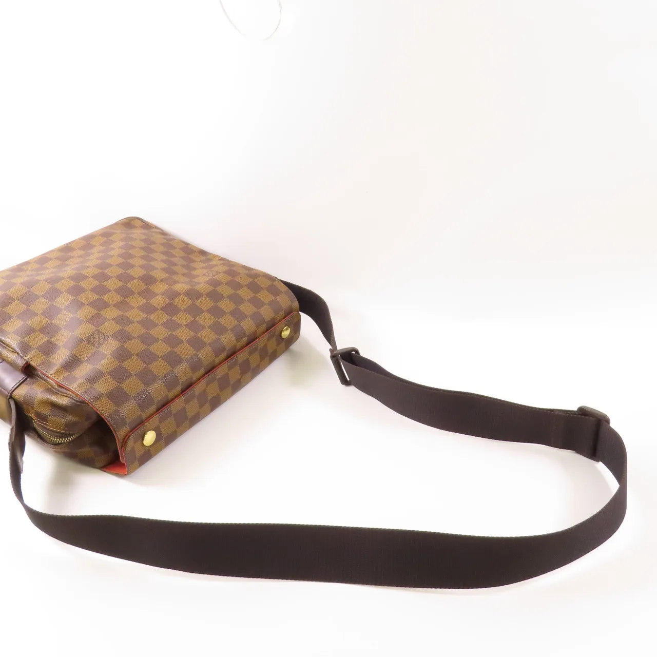 LOUIS VUITTON Naviglio N45255 肩背包 塗層帆布 棕色 / Brown 塗層帆布 中古品B - 縮圖 5
