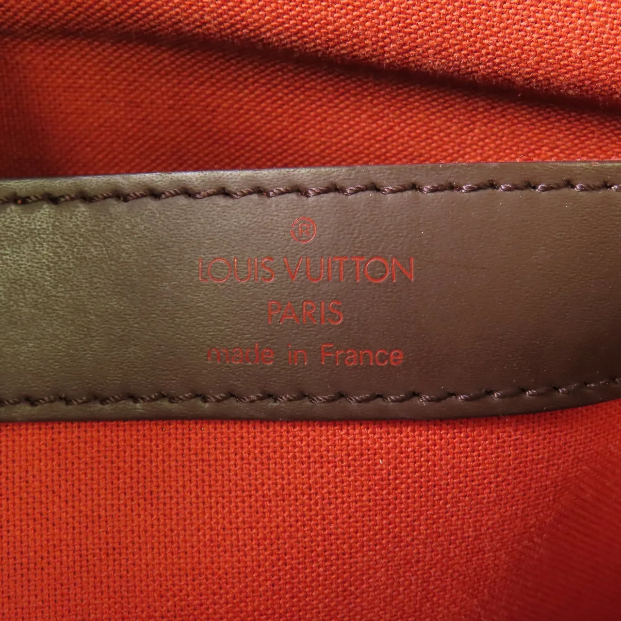 LOUIS VUITTON Naviglio N45255 肩背包 塗層帆布 棕色 / Brown 塗層帆布 中古品B - 縮圖 7